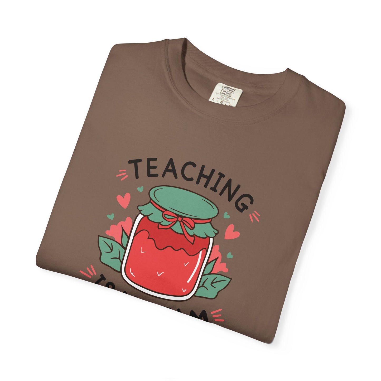 Comfort Colors Unisex Teaching is my Jam T-Shirt - Perfect for Teachers, Back to School, Gifts, Classroom Apparel, Casual Wear