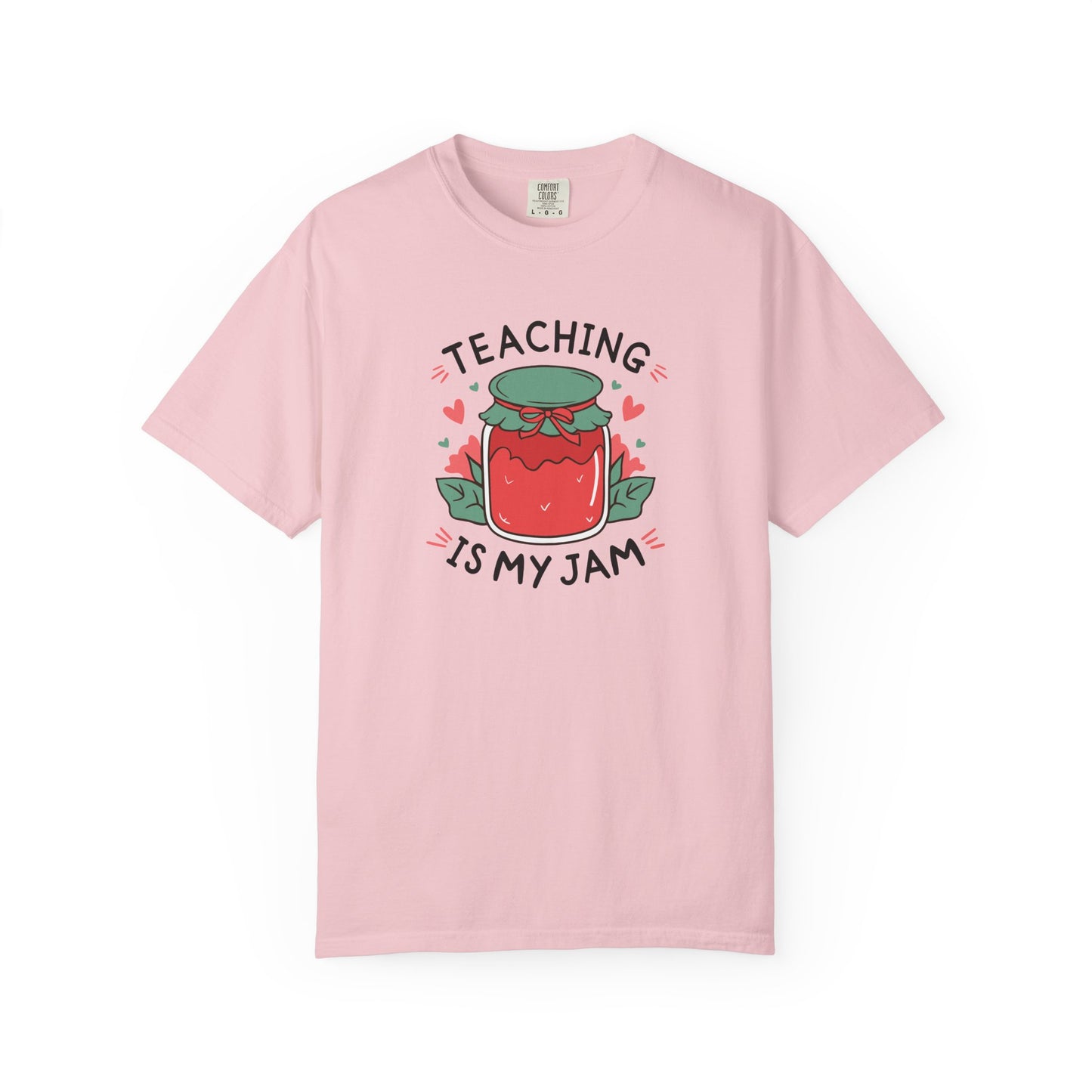 Comfort Colors Unisex Teaching is my Jam T-Shirt - Perfect for Teachers, Back to School, Gifts, Classroom Apparel, Casual Wear