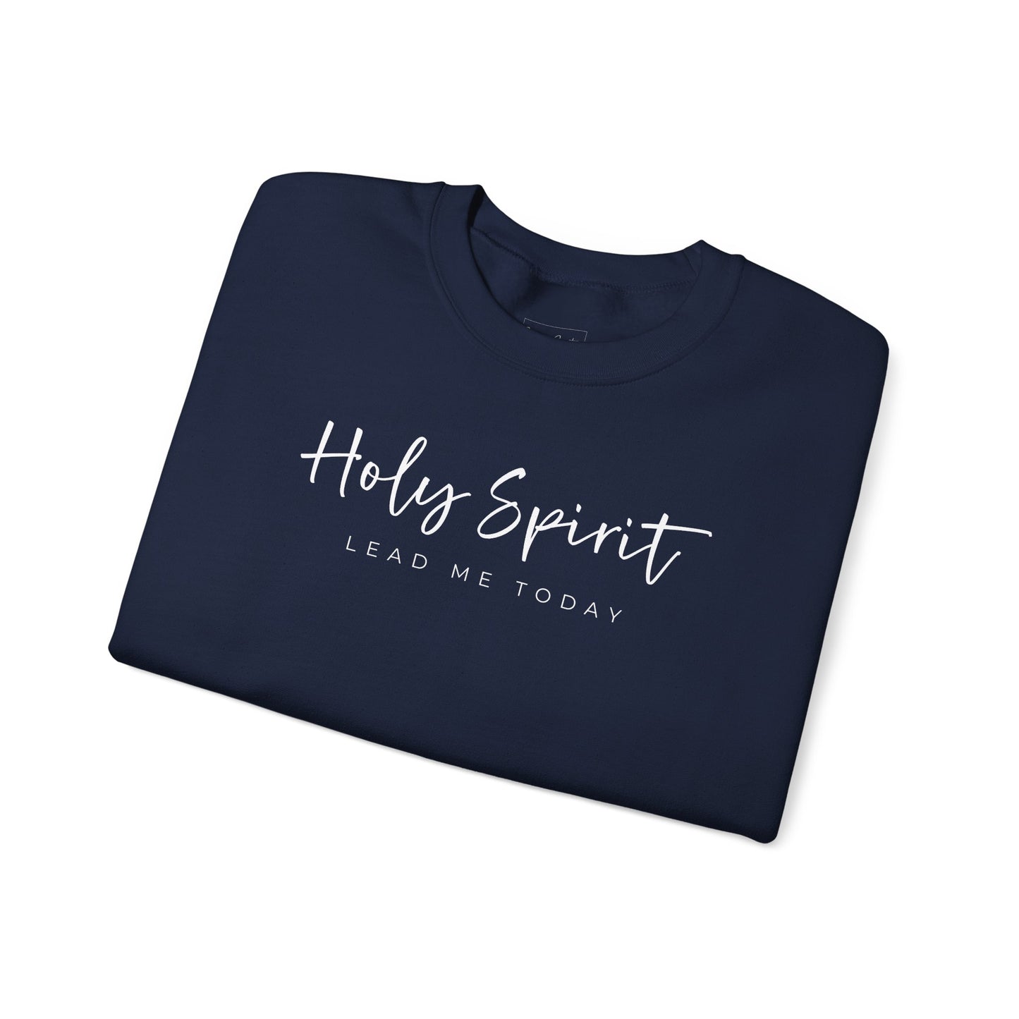 Gildan Comfortable Unisex Crewneck Sweatshirt - "Holy Spirit Lead Me Today" - Faithful Gift, Cozy Wear, Inspirational Apparel, Spiritual [...]