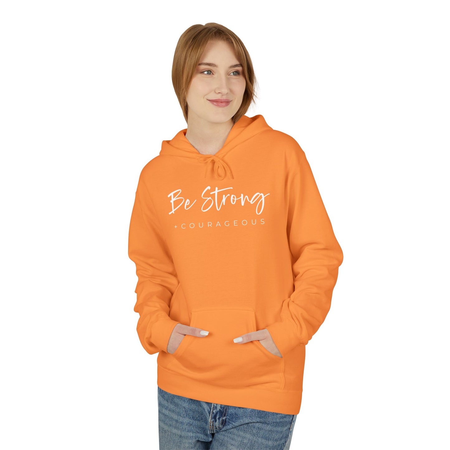 Gildan Be Strong Cozy Unisex Midweight Fleece Hoodie for Every Occasion, Soft Casual Wear, Perfect for Gifting, Everyday Comfort, Lifestyle Hoodie
