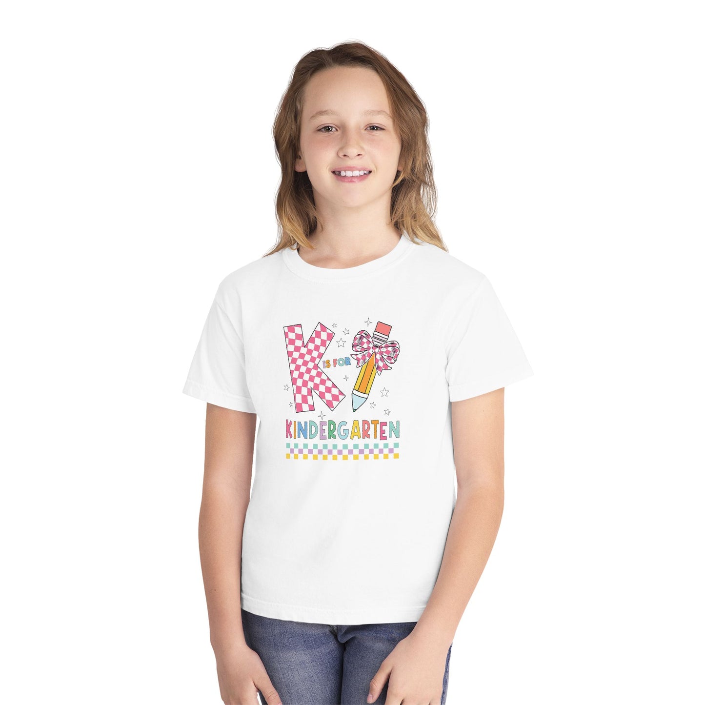 Kindergarten Adventure Youth Tee, Kids School Shirt, Cute Graphic T-Shirt, Back to School Gift, Classroom Outfit, Fun Learning Apparel