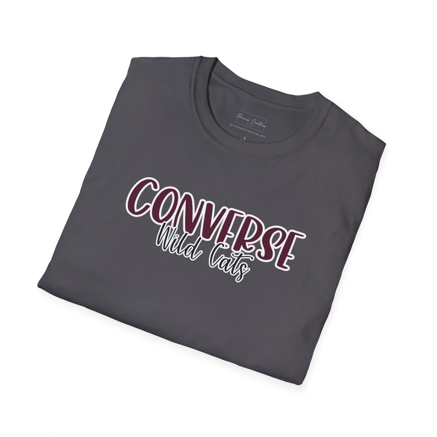 Gildan Converse Wildcats Style 2 Unisex Softstyle T-Shirt, Cute Graphic Tee, Team Spirit Shirt, Casual Wear, Gift for Fans