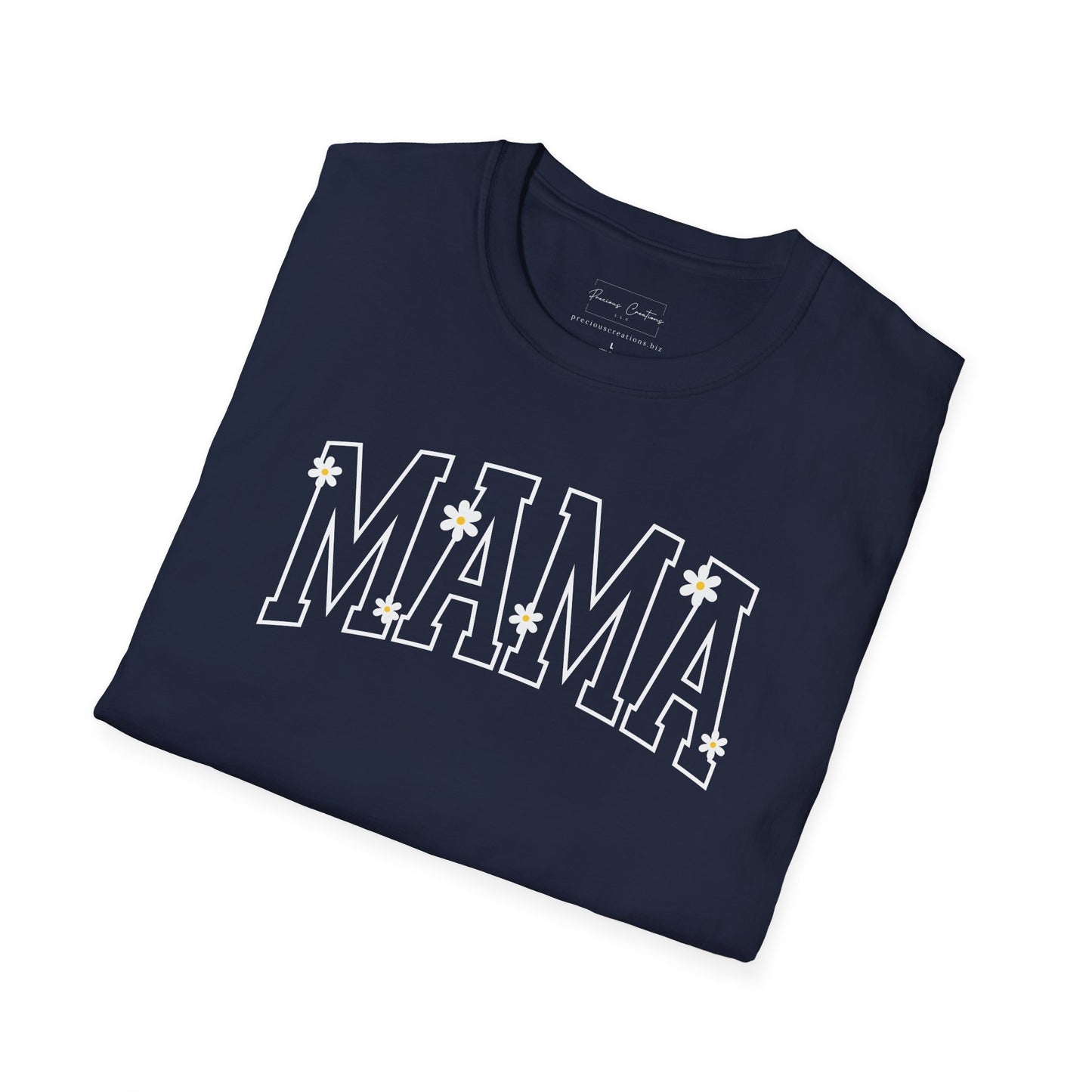 Gordy Fundraiser - Gildan Mama Unisex Softstyle T-Shirt, Gift for Moms, Mother's Day Tee, Family Matching Shirt, Casual Everyday Wear, Cute Mama Top