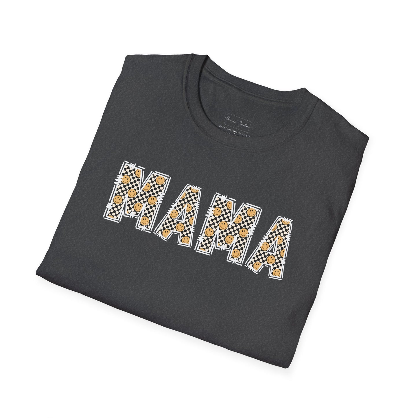 Mama Graphic Tee, Unisex Softstyle T-Shirt, Perfect Gift for Moms, Mother's Day Casual Wear, Everyday Style, Cute Mom Top