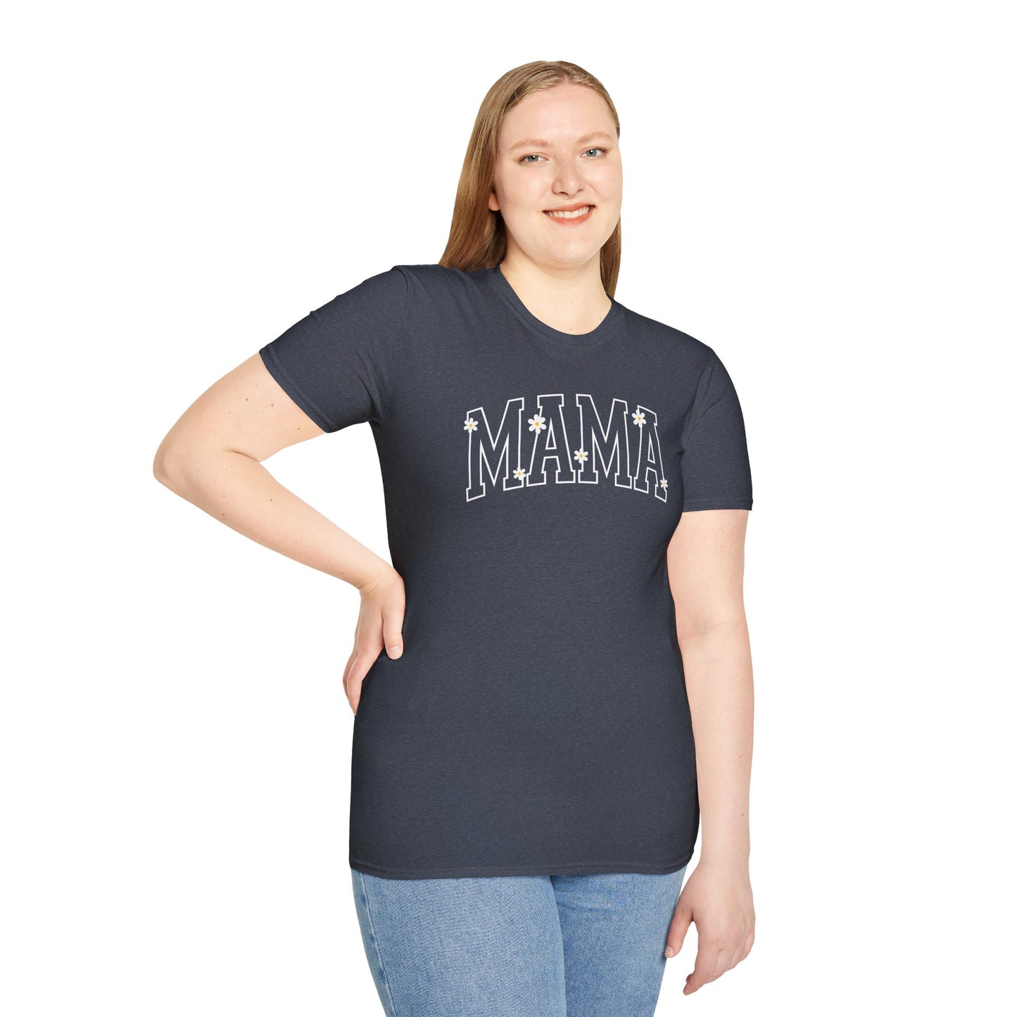 Gordy Fundraiser - Gildan Mama Unisex Softstyle T-Shirt, Gift for Moms, Mother's Day Tee, Family Matching Shirt, Casual Everyday Wear, Cute Mama Top