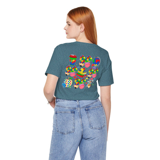 Bella + Canvas Colorful Fun Unisex Tee, Summer Vibes Shirt, Casual Everyday Wear, Gift for Friends, Perfect for Parties