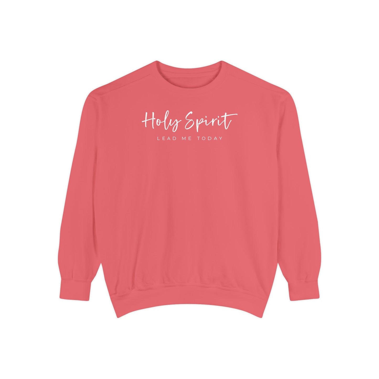 Comfort Colors Holy Spirit Sweatshirt, Spiritual Clothing, Faith-Based Apparel, Cozy Gift for Believers, Comfortable Everyday Wear