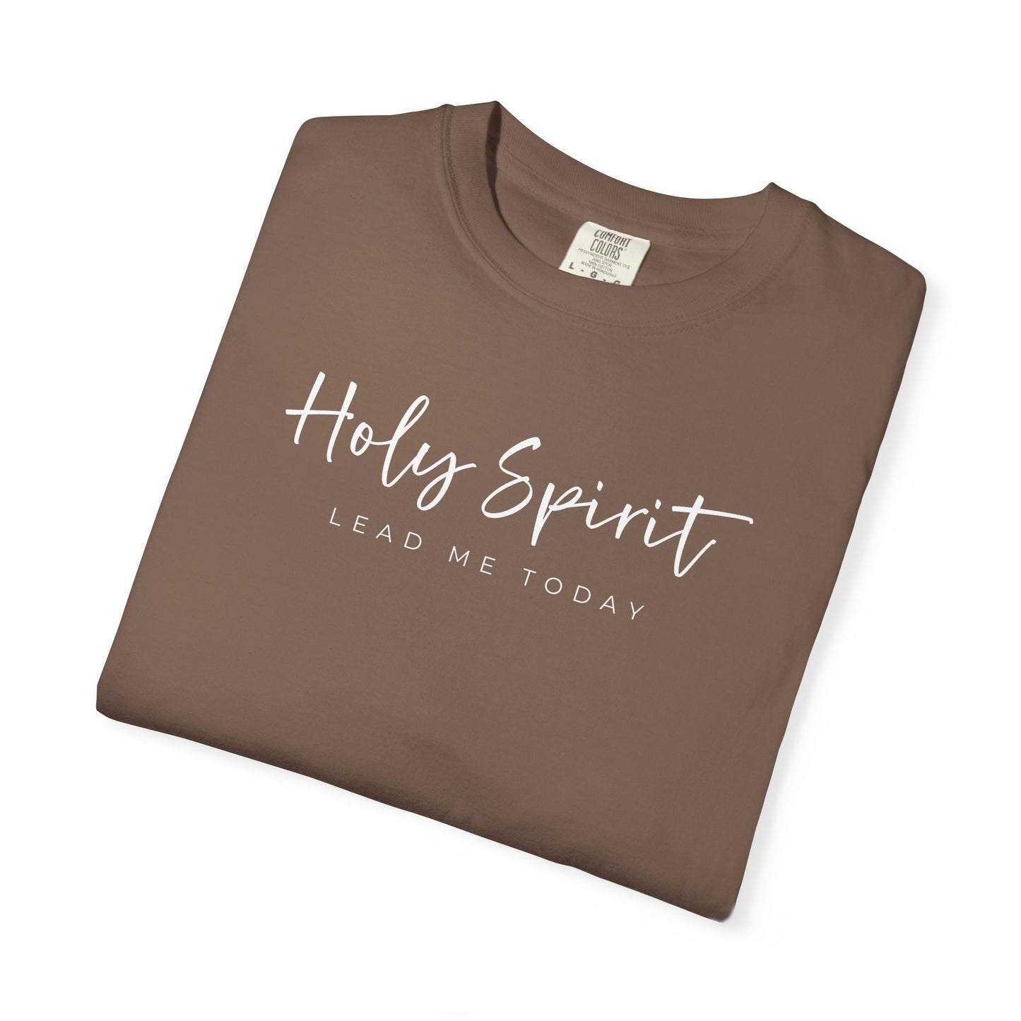 Comfort Colors Holy Spirit Unisex Garment-Dyed T-Shirt - Faith-Based Apparel for Everyday Wear, Spiritual Gift, Christian Tee, Inspirational Clothing
