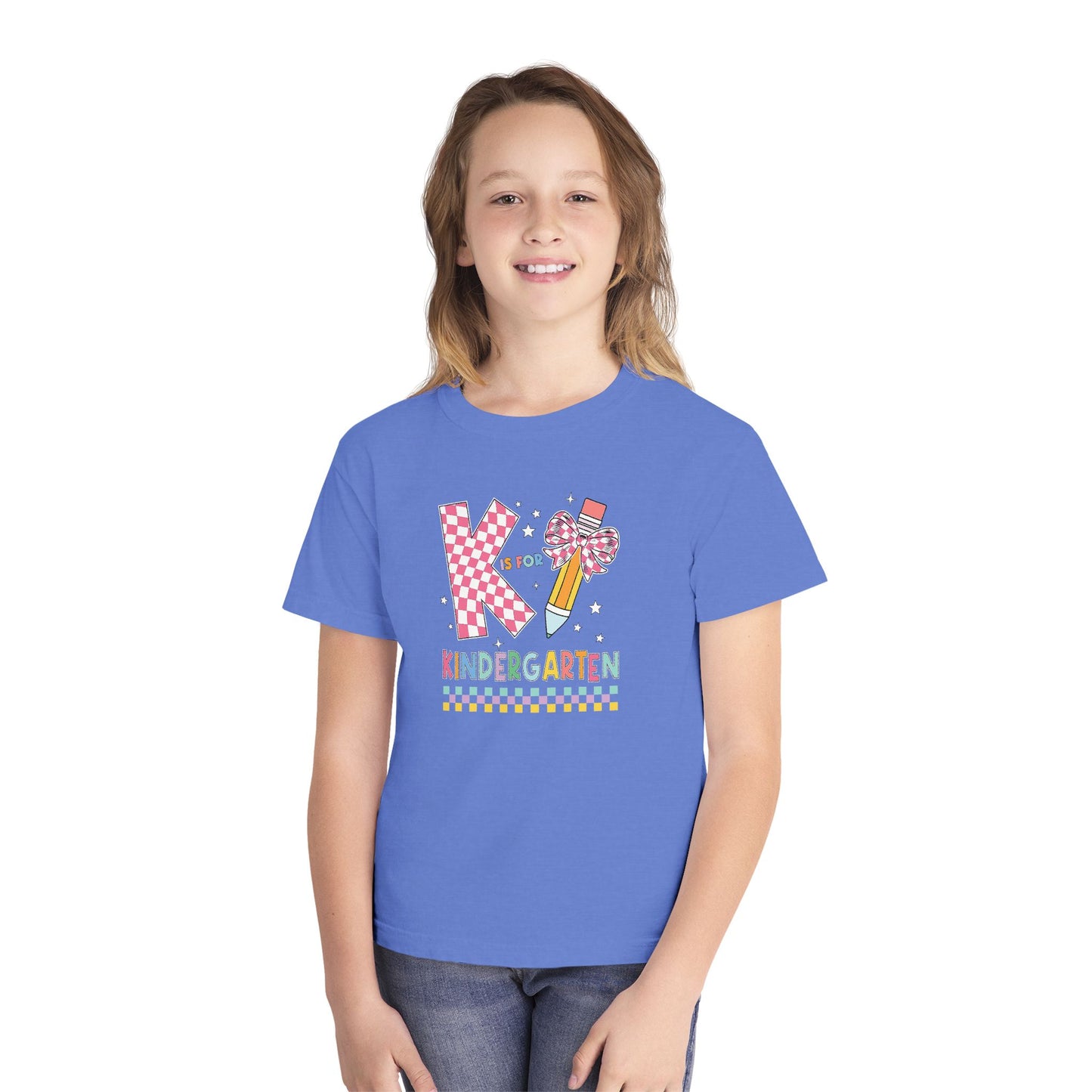 Kindergarten Adventure Youth Tee, Kids School Shirt, Cute Graphic T-Shirt, Back to School Gift, Classroom Outfit, Fun Learning Apparel