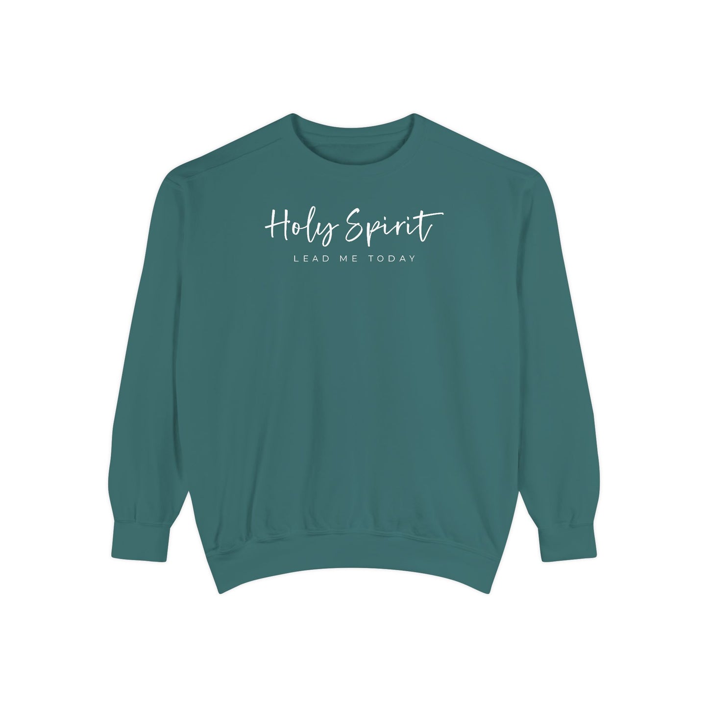 Comfort Colors Holy Spirit Sweatshirt, Spiritual Clothing, Faith-Based Apparel, Cozy Gift for Believers, Comfortable Everyday Wear
