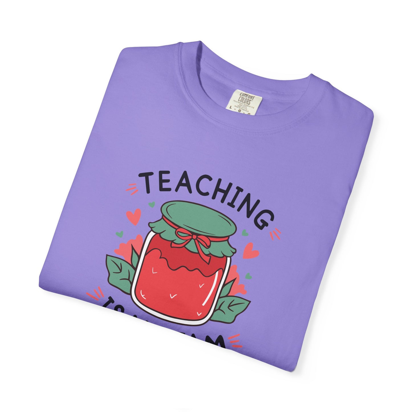 Comfort Colors Unisex Teaching is my Jam T-Shirt - Perfect for Teachers, Back to School, Gifts, Classroom Apparel, Casual Wear