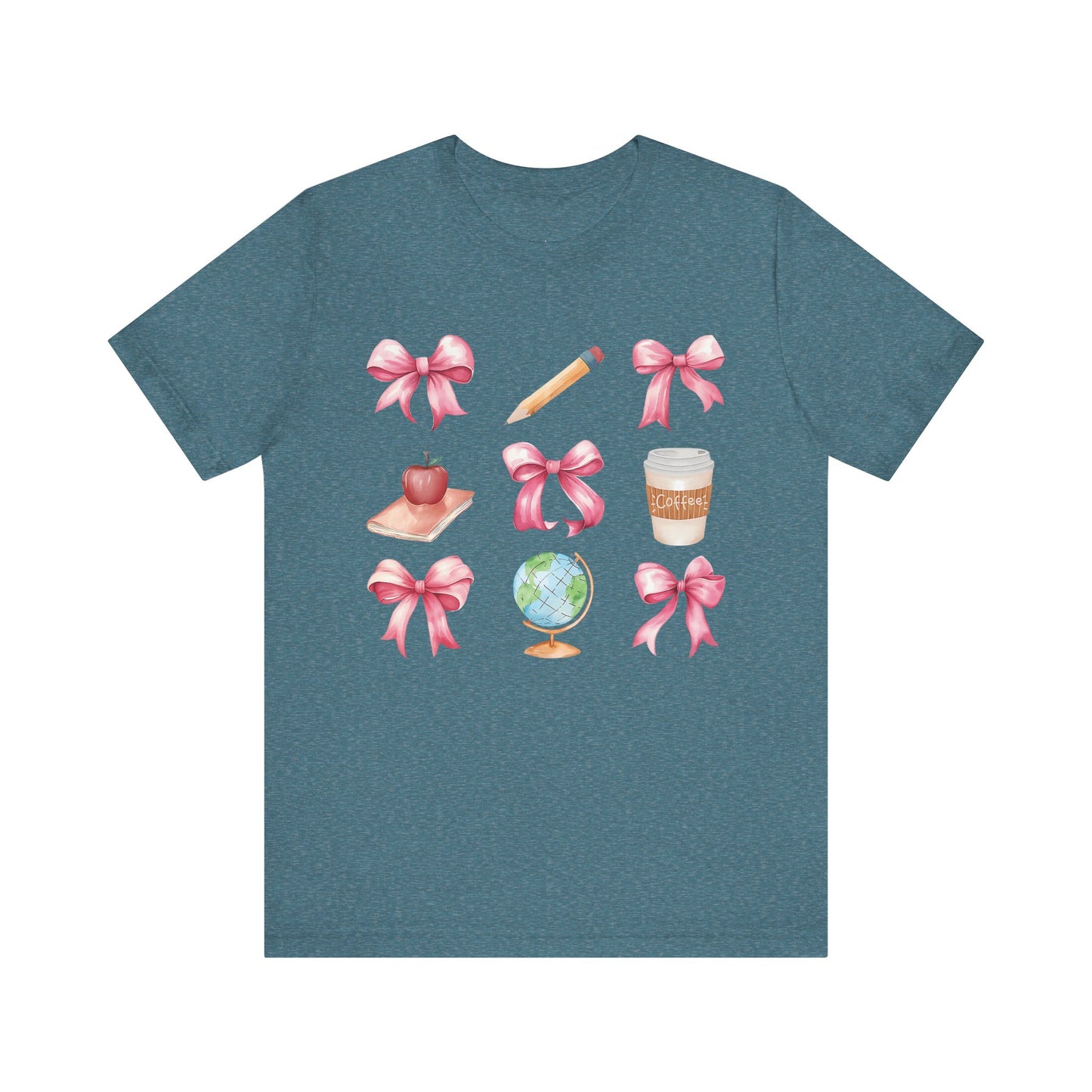 Bella + Canvas Back to School Vibes Tee, Teacher Gift Shirt, Educational Humor Short Sleeve, Cute School Supplies Design, School Spirit Apparel, Fall [...]