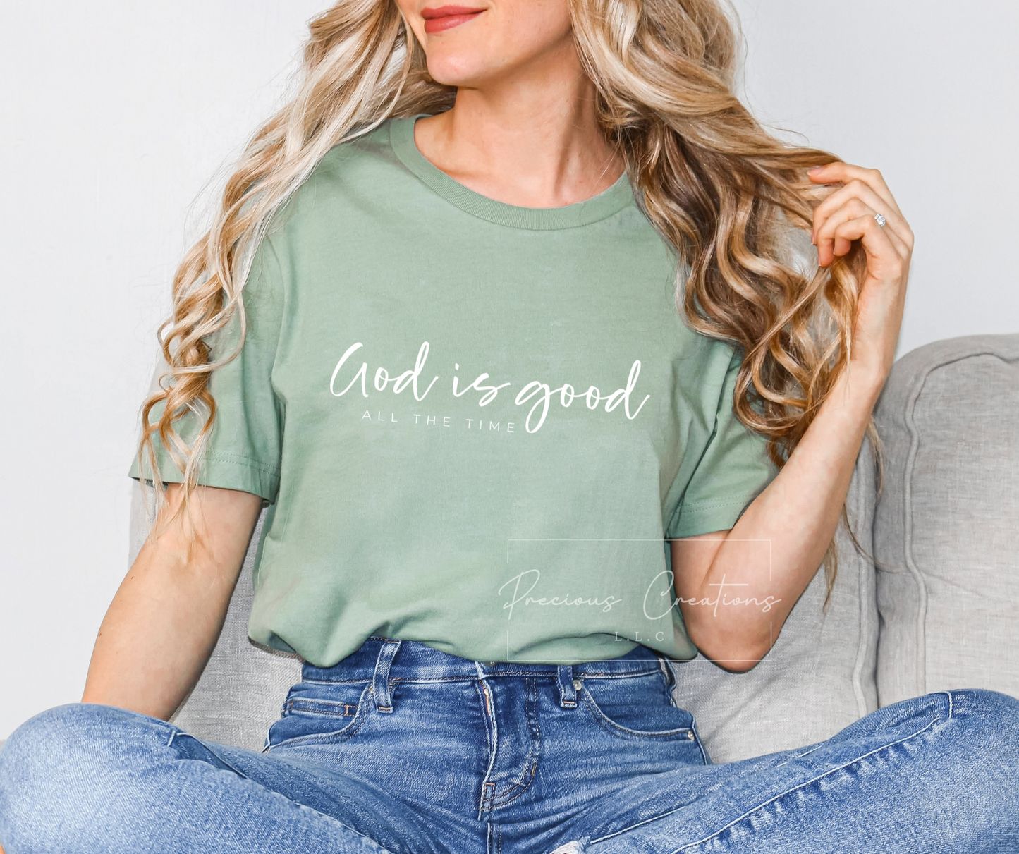 God Is Good All the Time Bella and Canvas Tee