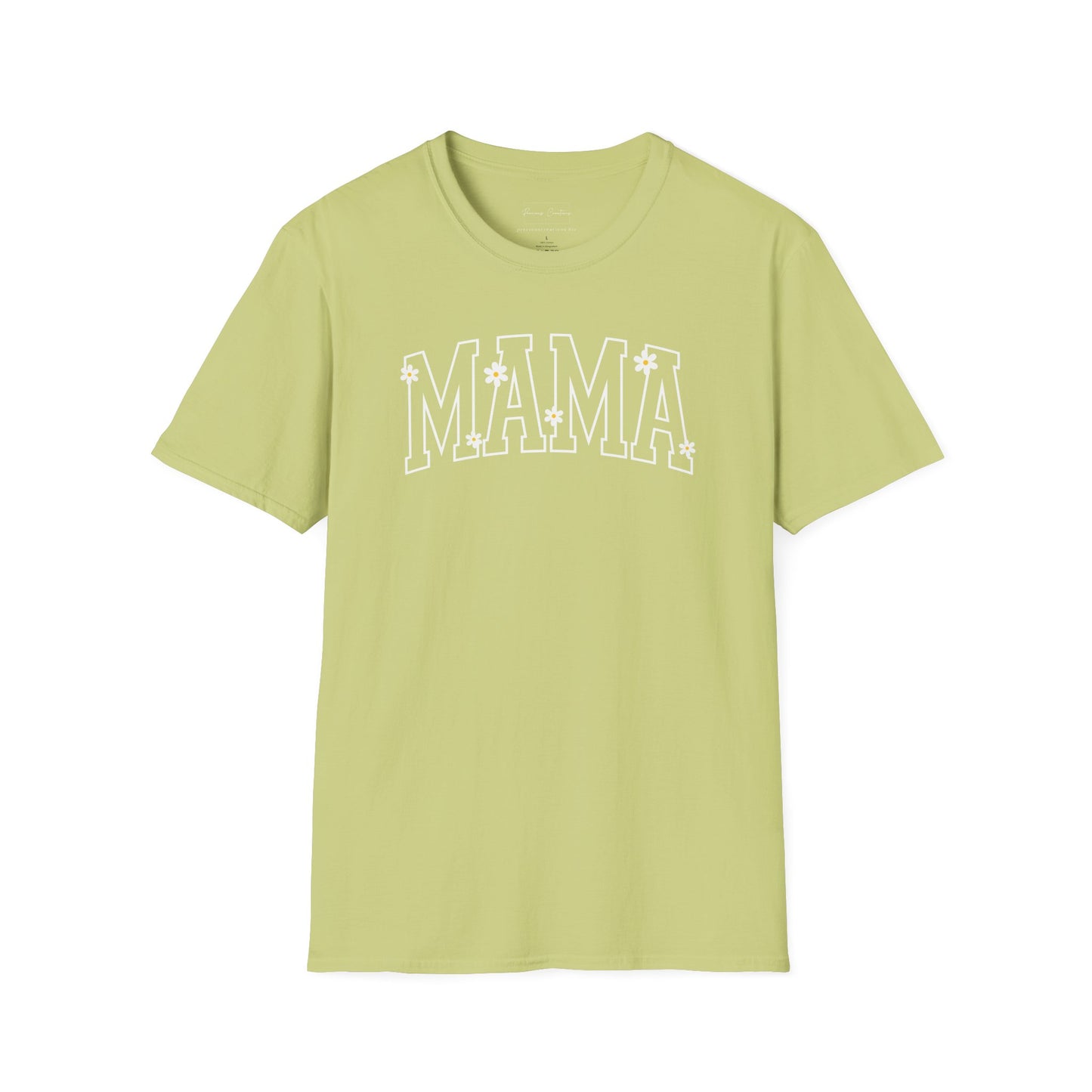 Gordy Fundraiser - Gildan Mama Unisex Softstyle T-Shirt, Gift for Moms, Mother's Day Tee, Family Matching Shirt, Casual Everyday Wear, Cute Mama Top