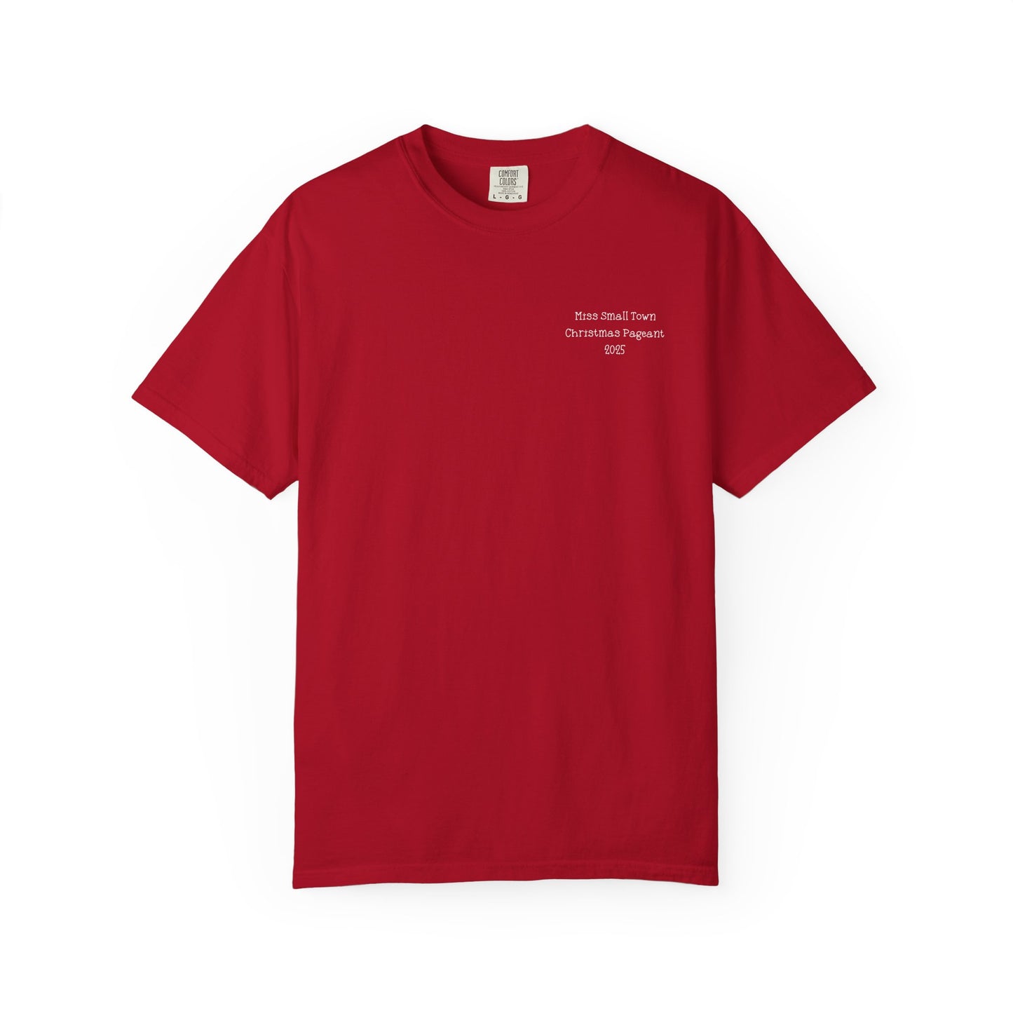 Gordy Fundraiser - Comfort Colors Unisex Garment-Dyed T-Shirt for Pageant Crew, Soft Cotton Tee, Gift for Pageant Supporters, Casual Wear, Team T-Shirt, Comfortable Fashion