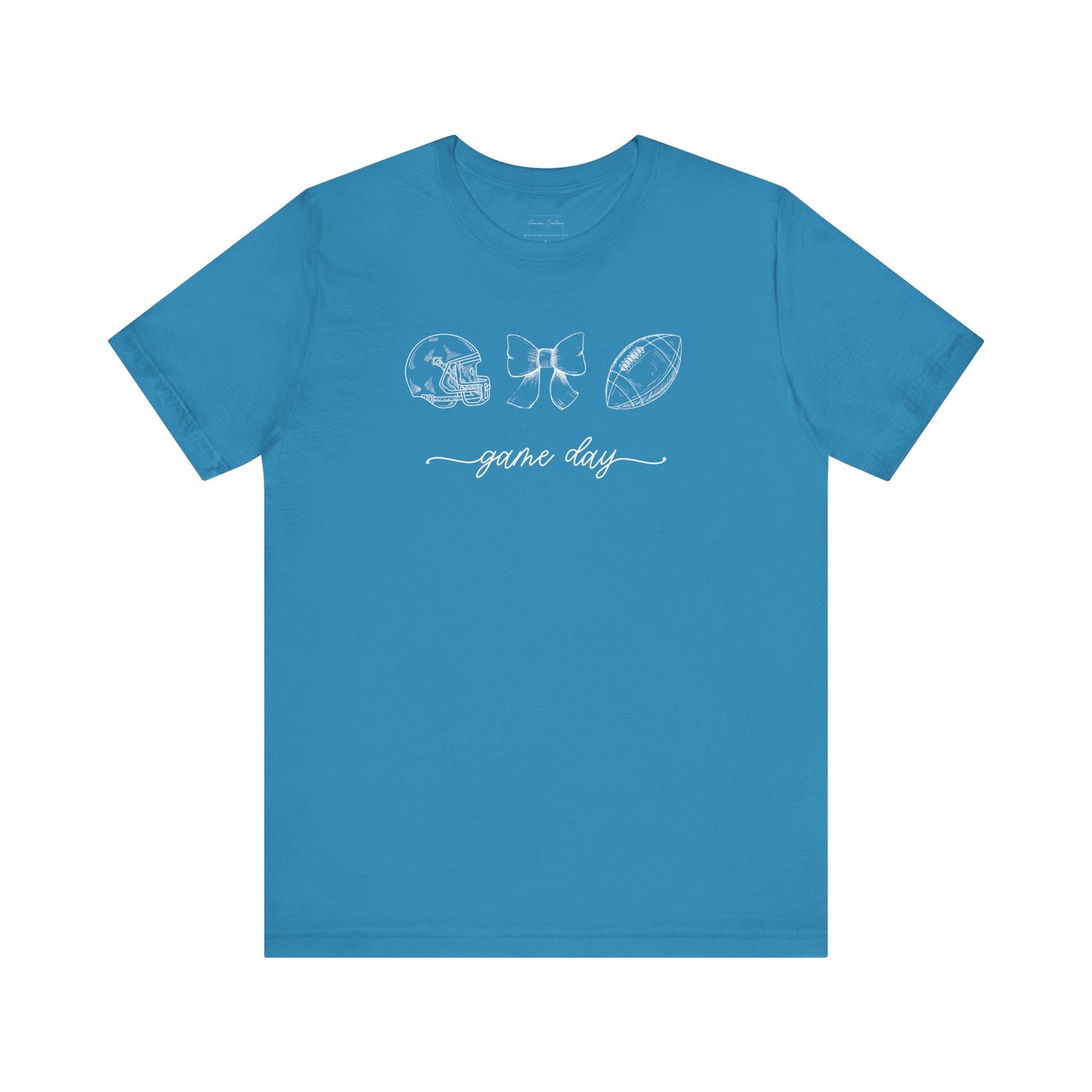 Gordy Fundraiser - Bella + Canvas Game Day Unisex Jersey Tee, Casual Tee, Sports Fan T-Shirt, Perfect for Tailgating, Gift for Football Lovers, Game Day Apparel