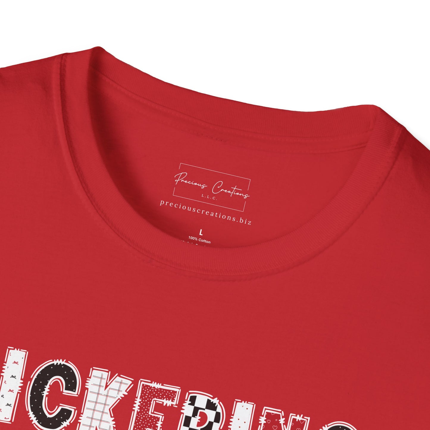 Gildan Pickering Unisex Softstyle T-Shirt, Cute Graphic Tee, Team Spirit Shirt, Casual Wear, Gift for Fans