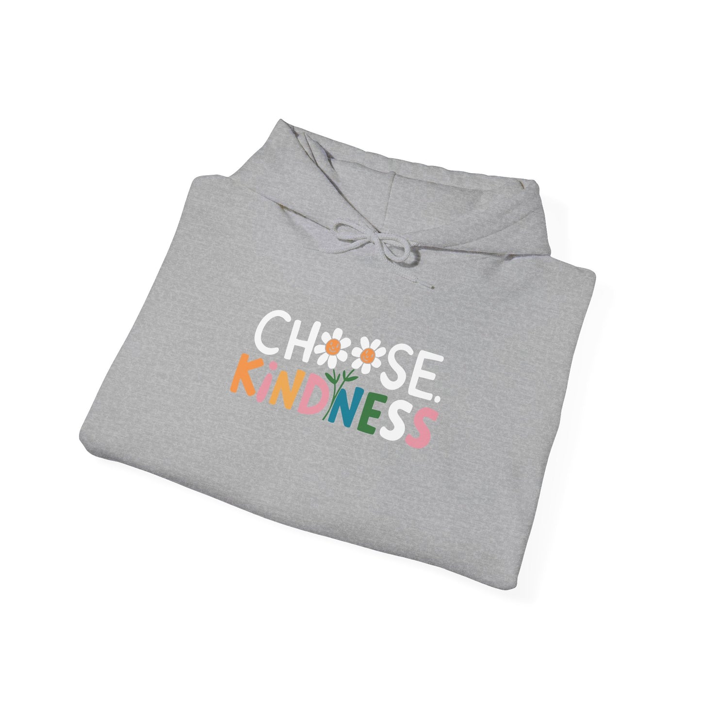 Gildan Choose Kindness Hoodie, Comfortable Sweatshirt, Gift for Friends, Inspirational Apparel, Cozy Layering