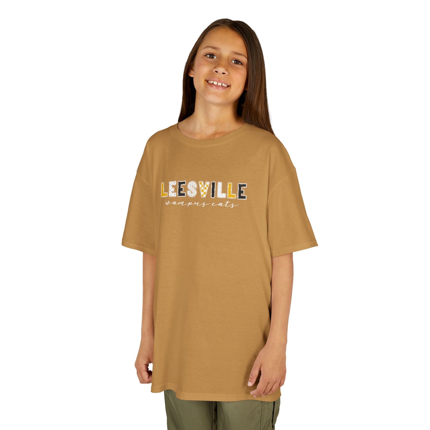 Gildan Kids Heavy Cotton Tee Leesville Wampus Cats