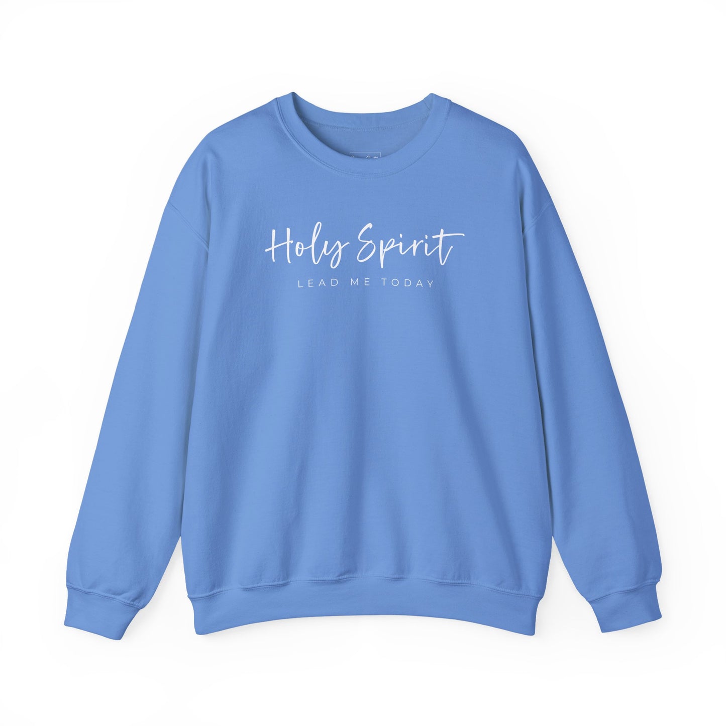 Gildan Comfortable Unisex Crewneck Sweatshirt - "Holy Spirit Lead Me Today" - Faithful Gift, Cozy Wear, Inspirational Apparel, Spiritual [...]