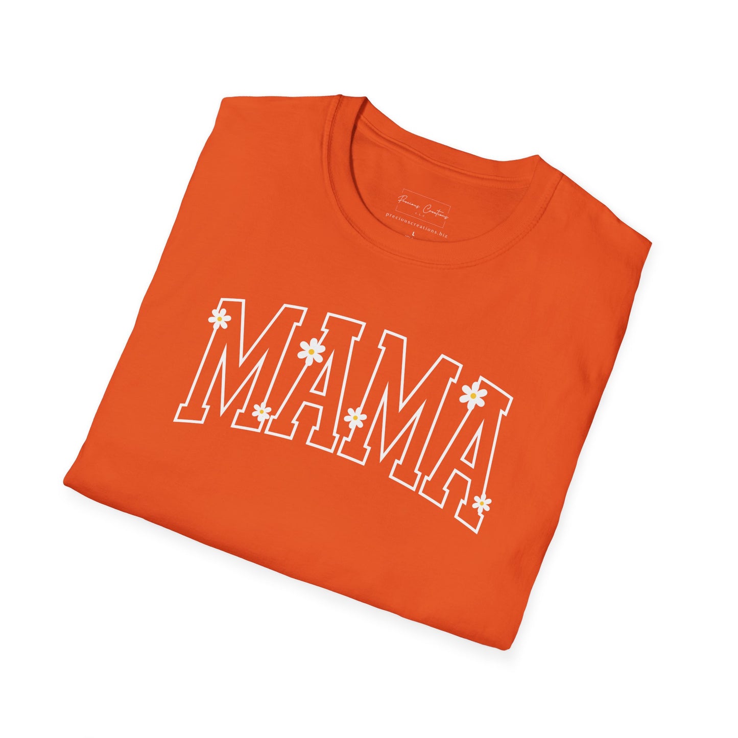 Gordy Fundraiser - Gildan Mama Unisex Softstyle T-Shirt, Gift for Moms, Mother's Day Tee, Family Matching Shirt, Casual Everyday Wear, Cute Mama Top