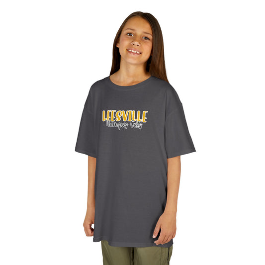 Gildan Kids Heavy Cotton Tee Leesville Wampus Cats Style 2