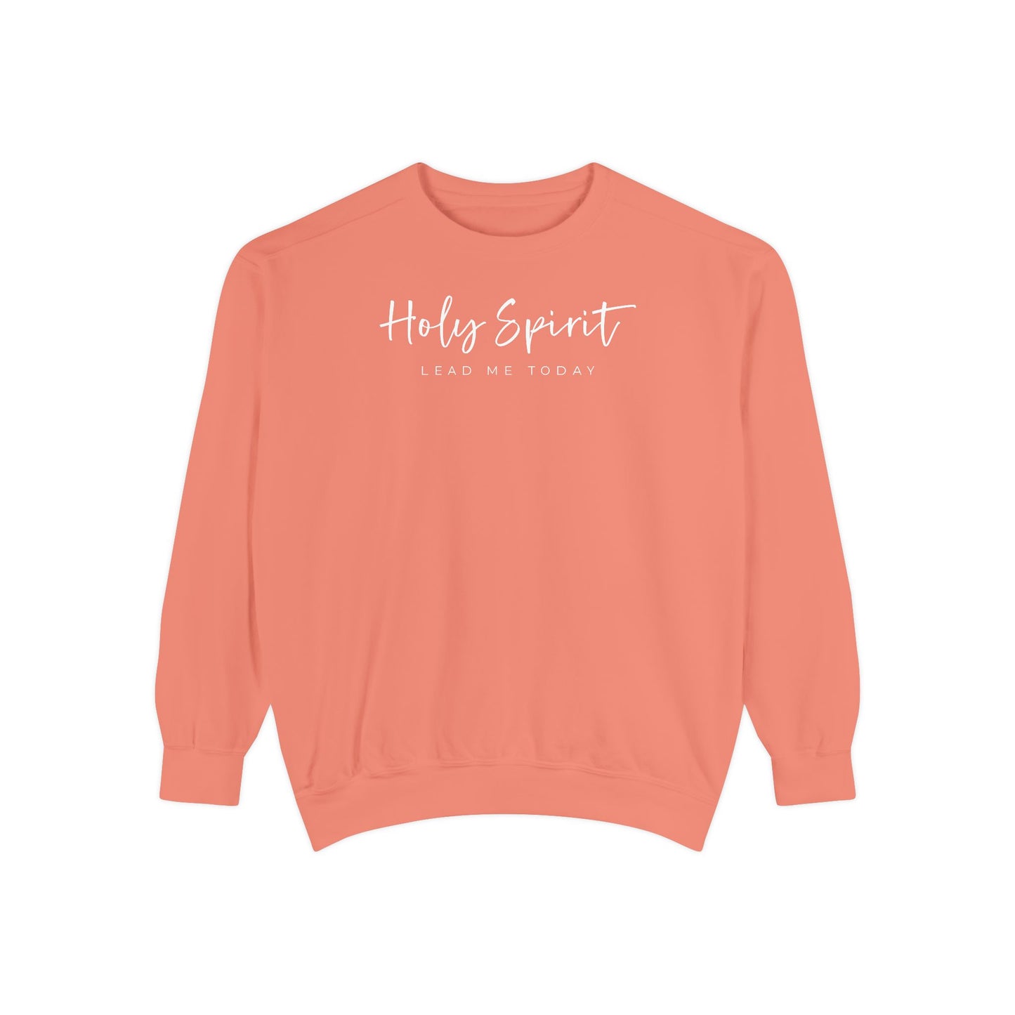 Comfort Colors Holy Spirit Sweatshirt, Spiritual Clothing, Faith-Based Apparel, Cozy Gift for Believers, Comfortable Everyday Wear