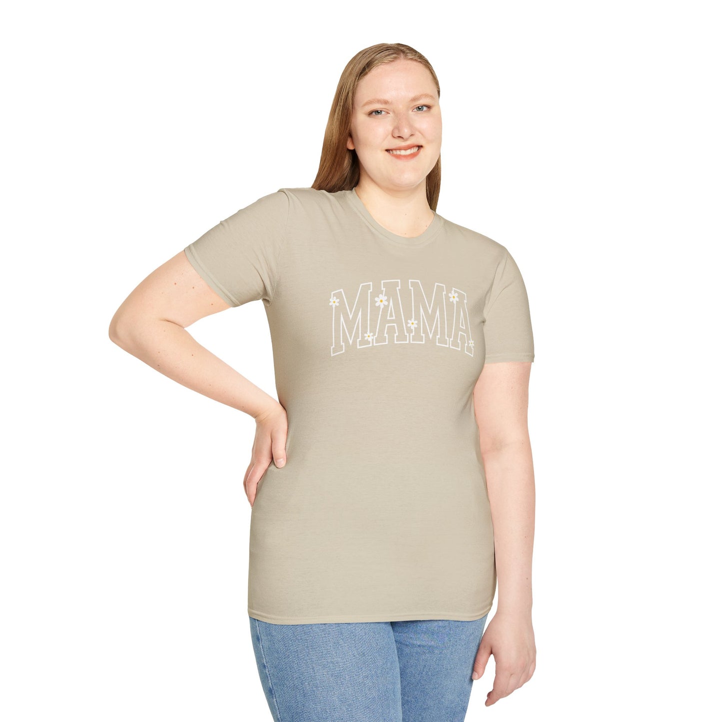 Gordy Fundraiser - Gildan Mama Unisex Softstyle T-Shirt, Gift for Moms, Mother's Day Tee, Family Matching Shirt, Casual Everyday Wear, Cute Mama Top