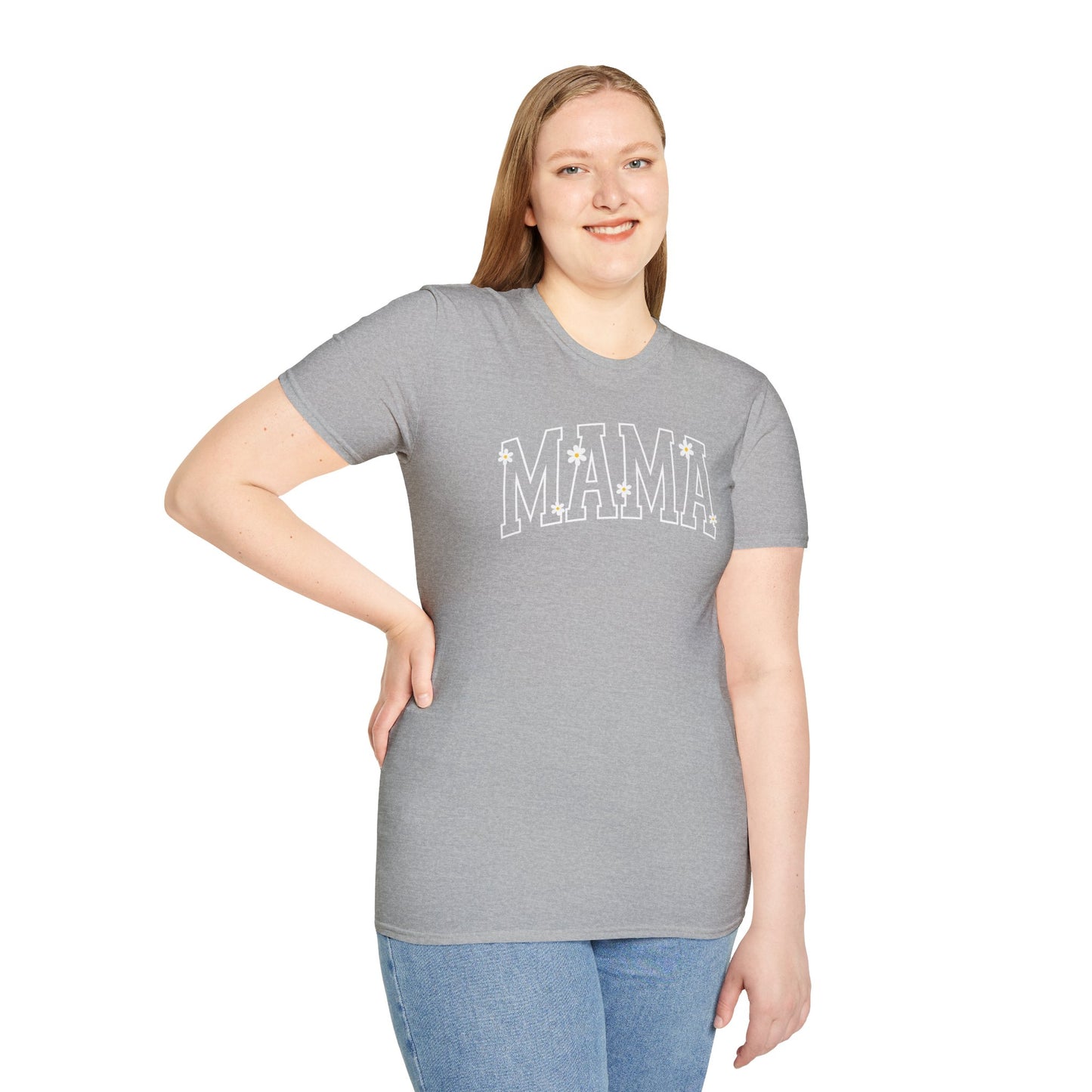 Gordy Fundraiser - Gildan Mama Unisex Softstyle T-Shirt, Gift for Moms, Mother's Day Tee, Family Matching Shirt, Casual Everyday Wear, Cute Mama Top