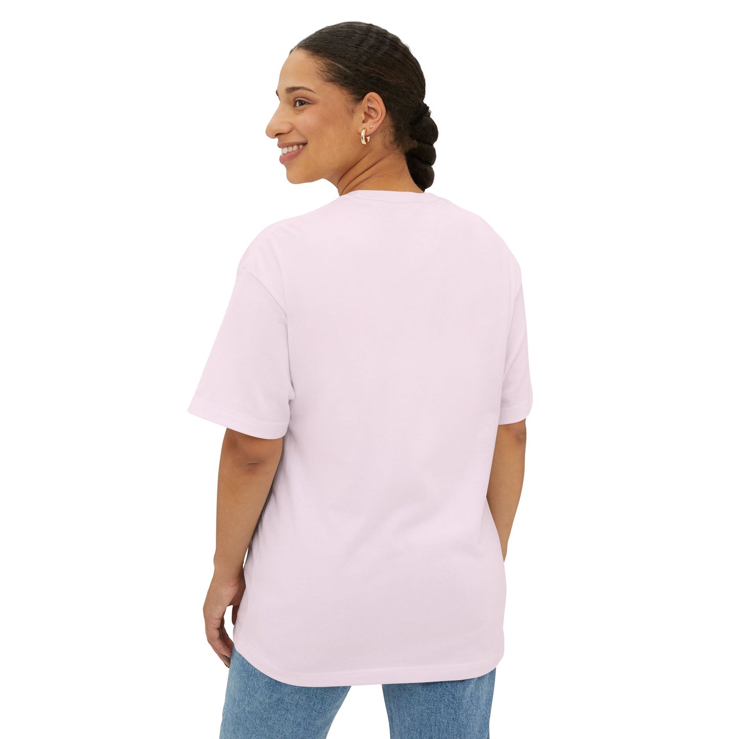 Bella + Canvas Teaching is a Work of Heart Unisex Oversized Boxy Tee
