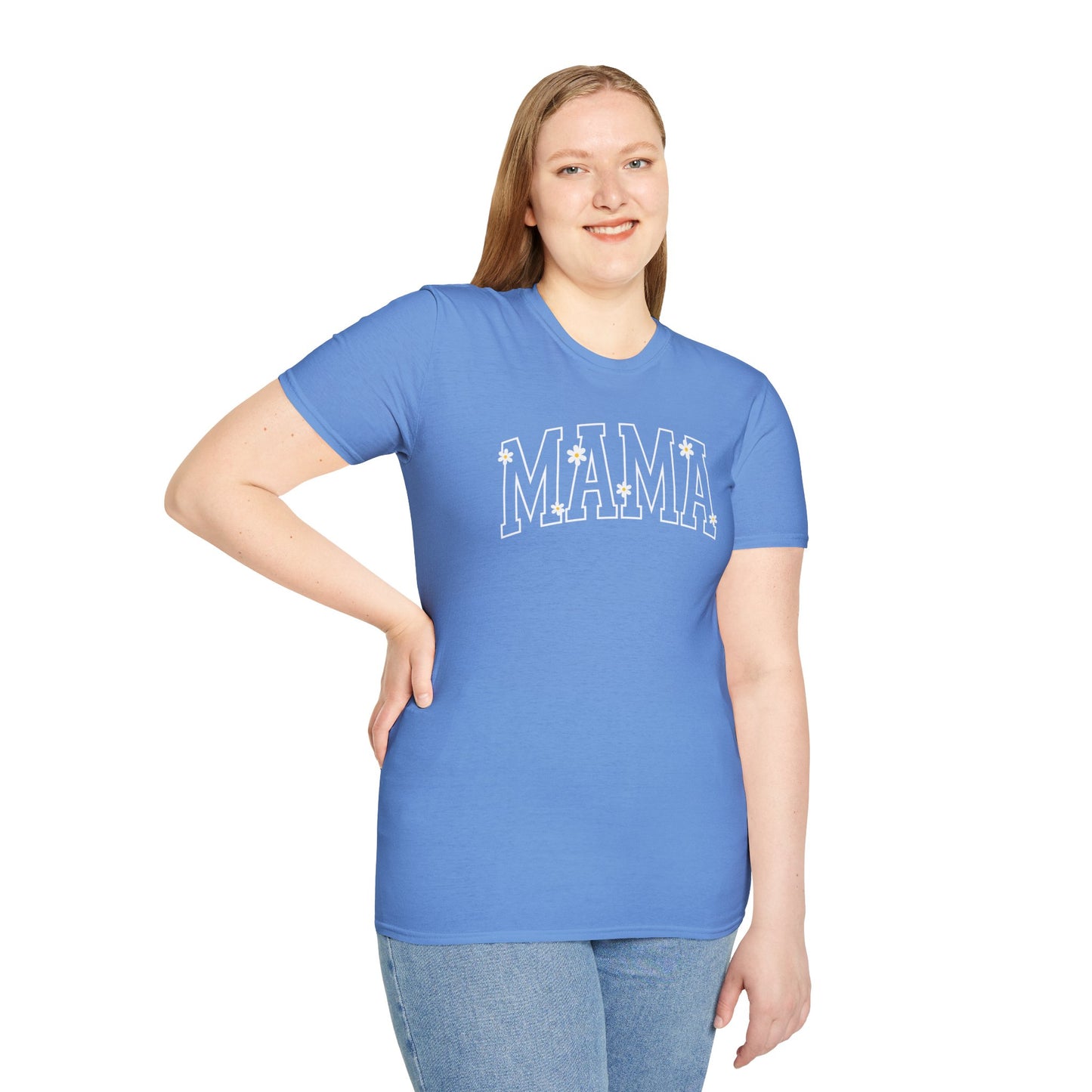 Gordy Fundraiser - Gildan Mama Unisex Softstyle T-Shirt, Gift for Moms, Mother's Day Tee, Family Matching Shirt, Casual Everyday Wear, Cute Mama Top