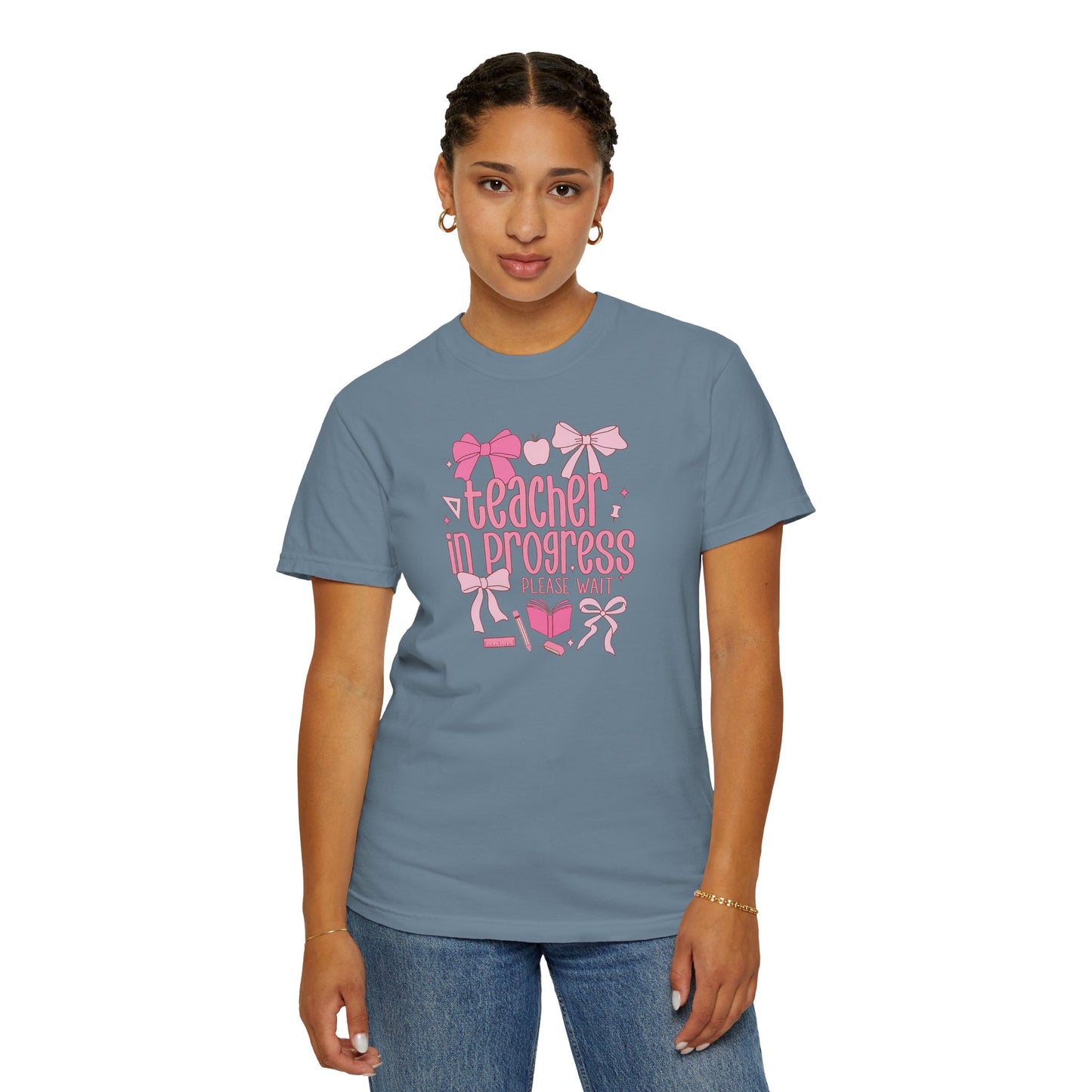 Comfort Colors Unisex Teacher in Progress T-Shirt - Perfect for Teachers, Back to School, Gifts, Classroom Apparel, Casual Wear