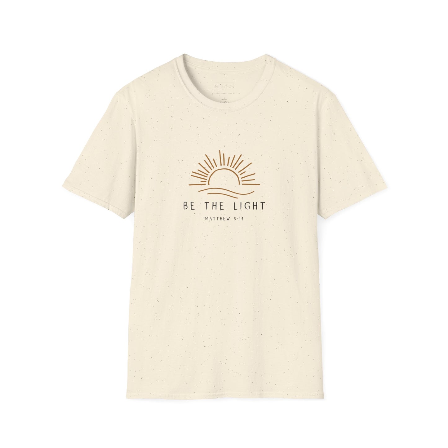 Gordy Fundraiser - Gildan Be the Light Unisex Softstyle T-Shirt, Inspirational Tee, Gift for Friends, Motivational Apparel