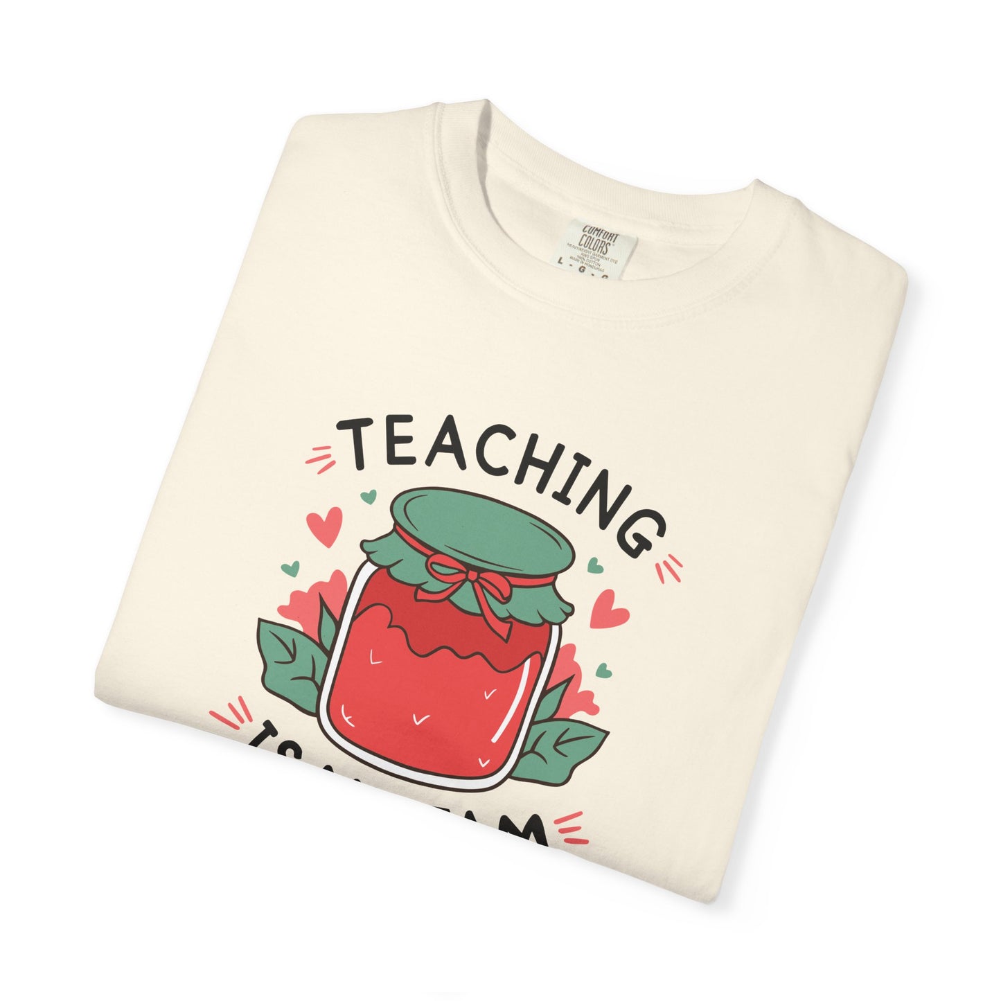 Comfort Colors Unisex Teaching is my Jam T-Shirt - Perfect for Teachers, Back to School, Gifts, Classroom Apparel, Casual Wear