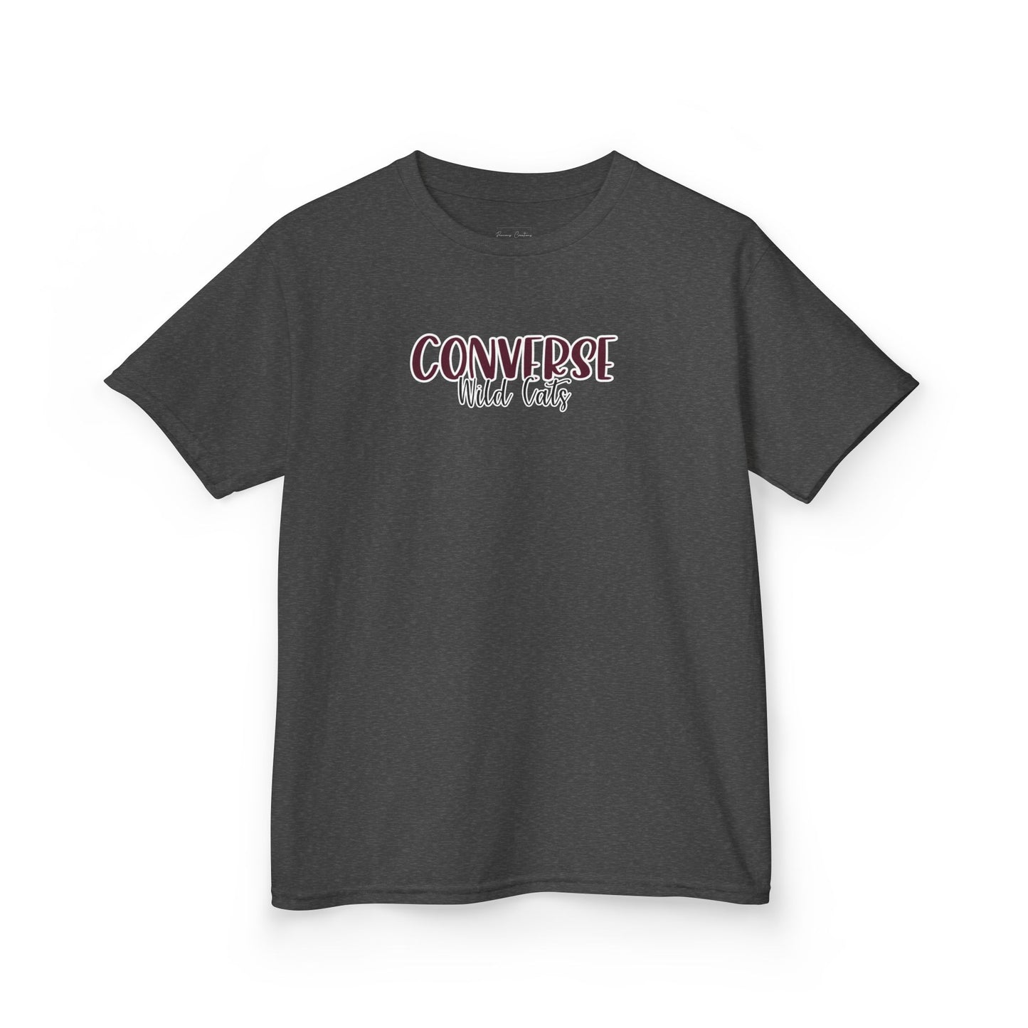 Gildan Kids Heavy Cotton Tee with Converse Wildcats Style 2 Design, Cute Children's T-Shirt, School Spirit Apparel, Gift for Young Fans, Sporty Kids Wear