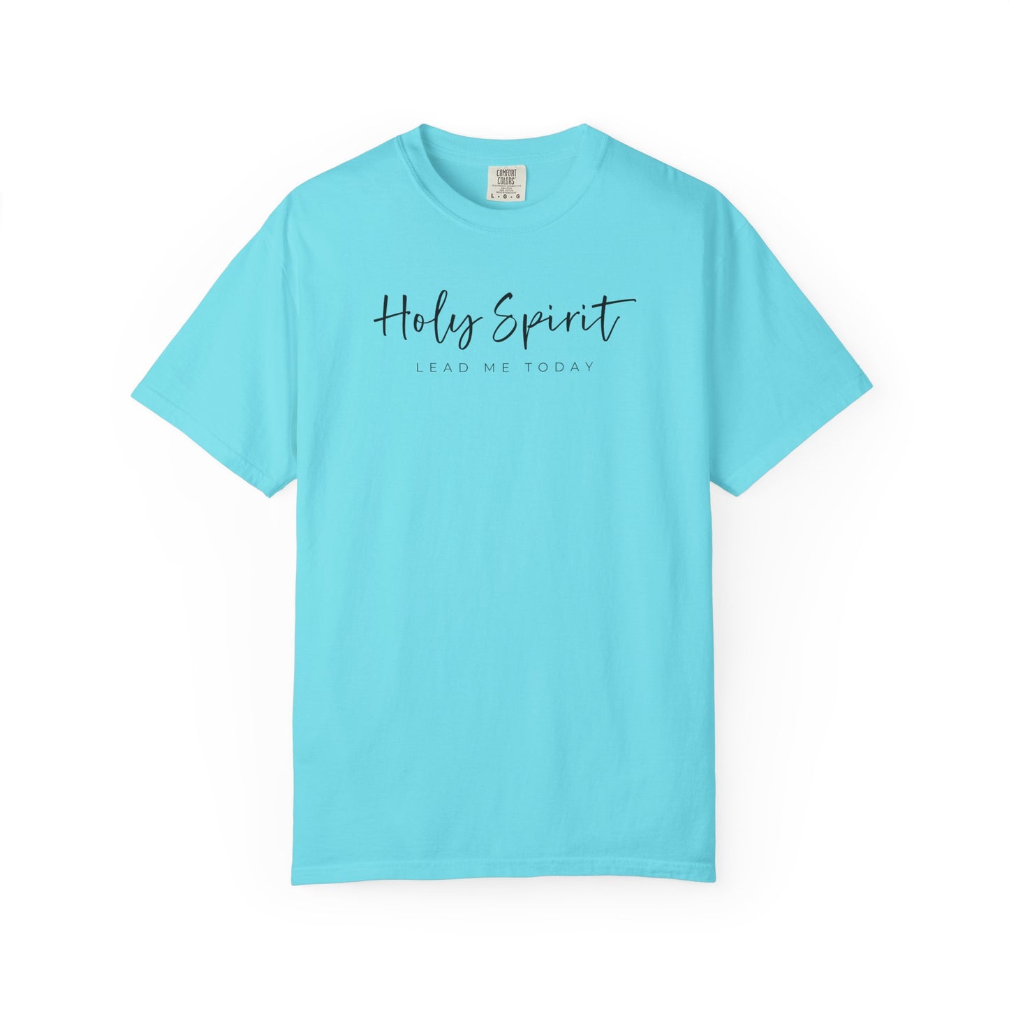 Comfort Colors Holy Spirit Unisex Garment-Dyed T-Shirt - Faith-Based Apparel for Everyday Wear, Spiritual Gift, Christian Tee, Inspirational Clothing