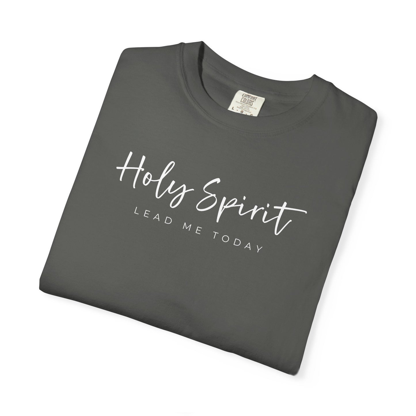 Comfort Colors Holy Spirit Unisex Garment-Dyed T-Shirt - Faith-Based Apparel for Everyday Wear, Spiritual Gift, Christian Tee, Inspirational Clothing