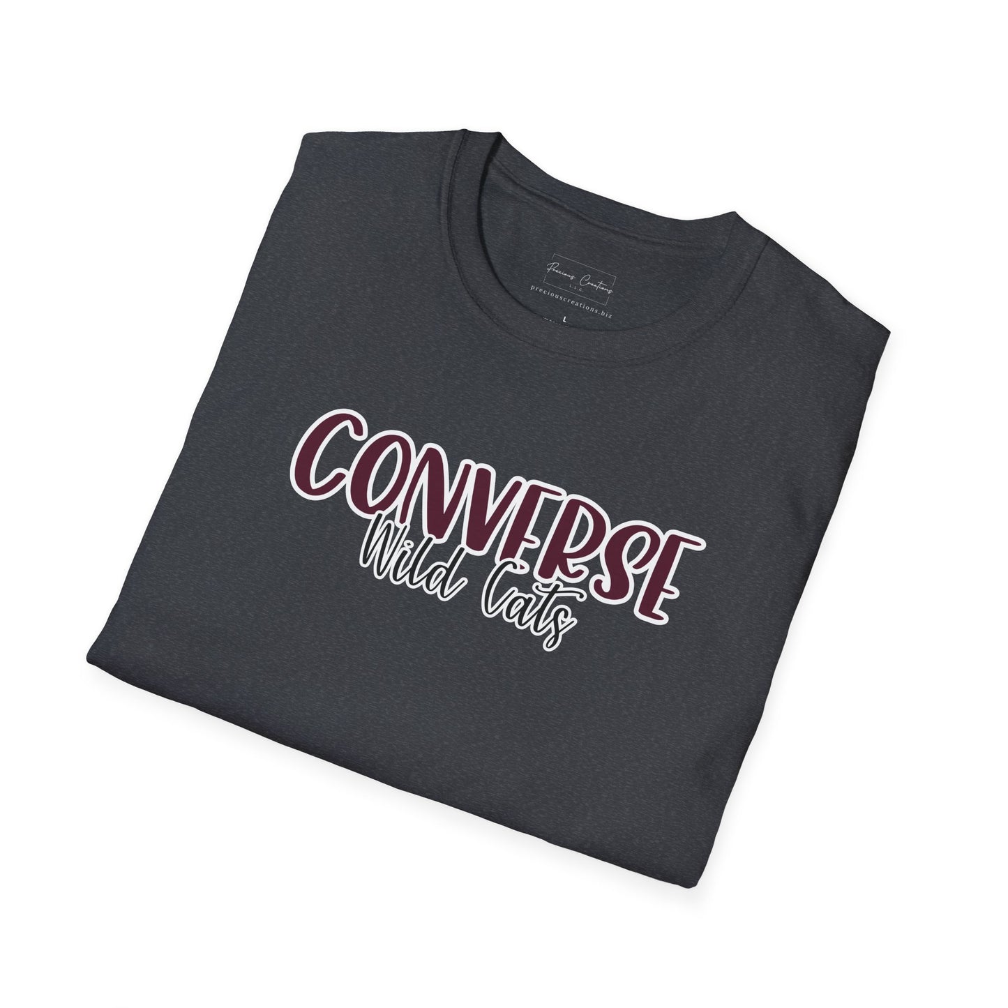 Gildan Converse Wildcats Style 2 Unisex Softstyle T-Shirt, Cute Graphic Tee, Team Spirit Shirt, Casual Wear, Gift for Fans