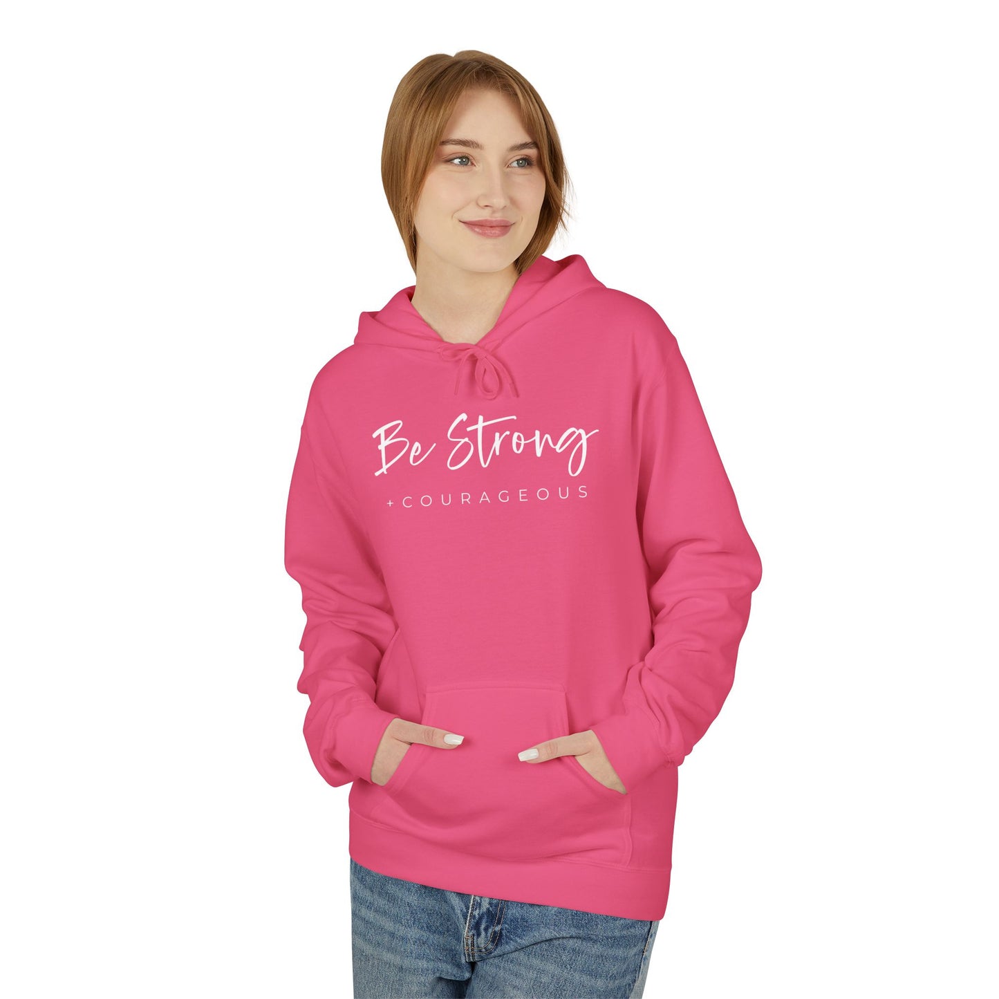 Gildan Be Strong Cozy Unisex Midweight Fleece Hoodie for Every Occasion, Soft Casual Wear, Perfect for Gifting, Everyday Comfort, Lifestyle Hoodie