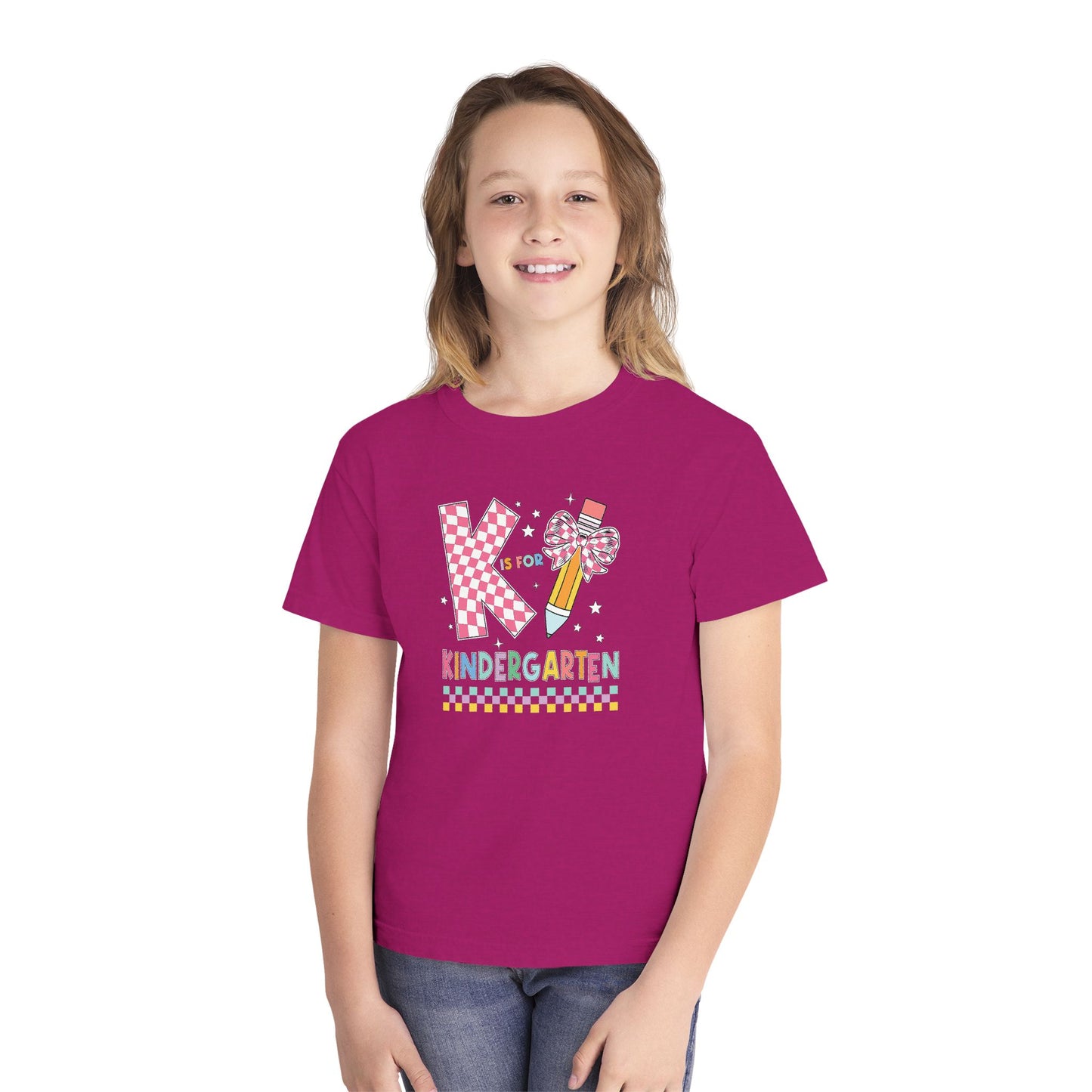 Kindergarten Adventure Youth Tee, Kids School Shirt, Cute Graphic T-Shirt, Back to School Gift, Classroom Outfit, Fun Learning Apparel