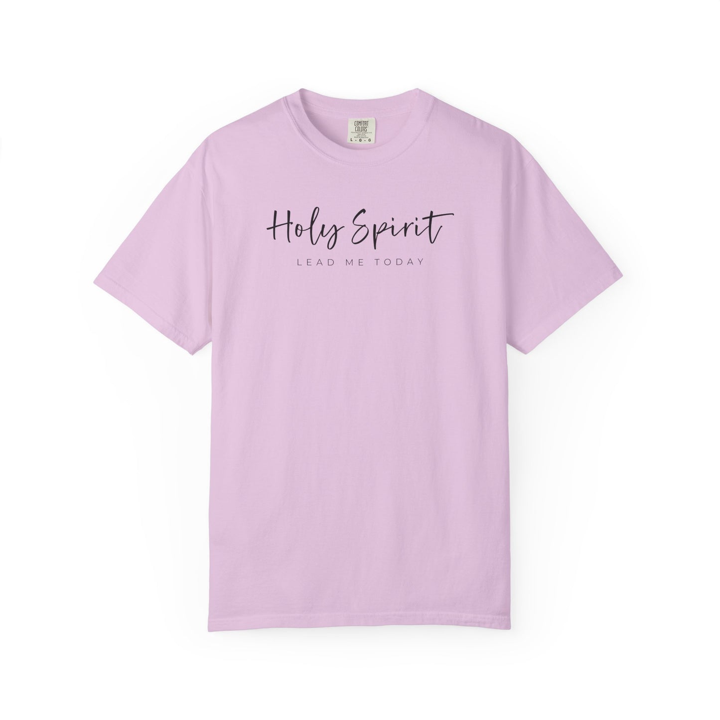 Comfort Colors Holy Spirit Unisex Garment-Dyed T-Shirt - Faith-Based Apparel for Everyday Wear, Spiritual Gift, Christian Tee, Inspirational Clothing
