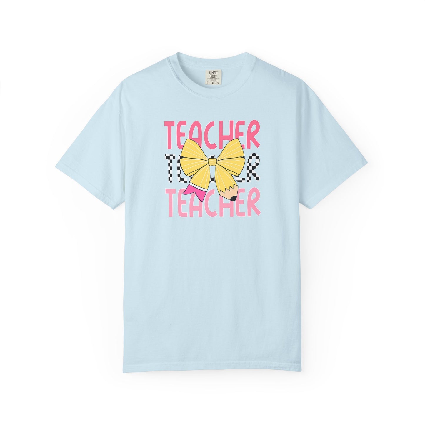 Comfort Colors Teacher  T-Shirt, Gift for Educators, Unisex Garment-Dyed Tee, Back to School Shirt, Fun Teacher Apparel
