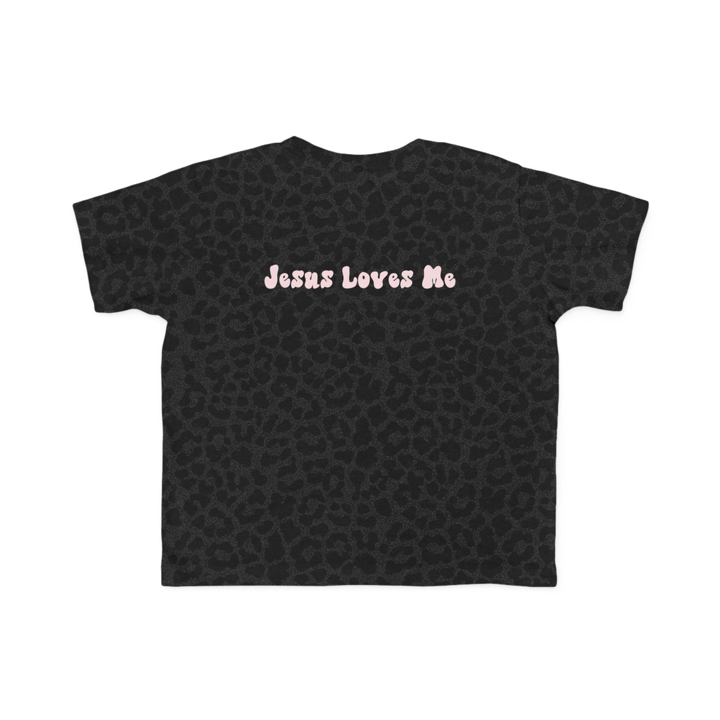 Rabbit Skins Cute Jesus Loves Me Toddler Tee, Christian Kids Shirt, Faith-Based Fashion, Religious Gifts, Toddler Outfit, Baby Shower Gift