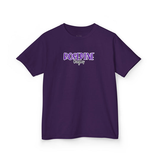 Gildan Kids Heavy Cotton Tee with Rosepine Eagles Style 2 Design, Cute Children's T-Shirt, School Spirit Apparel, Gift for Young Fans, Sporty Kids Wear