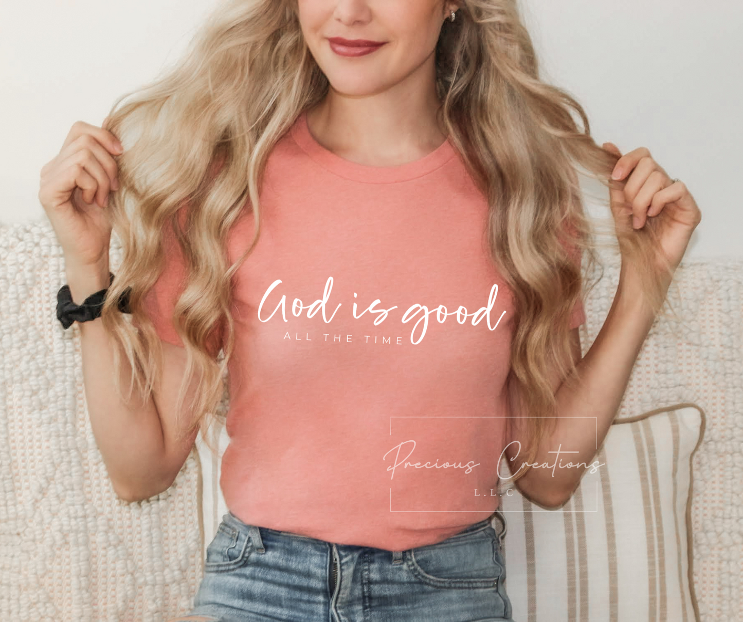 God Is Good All the Time Bella and Canvas Tee