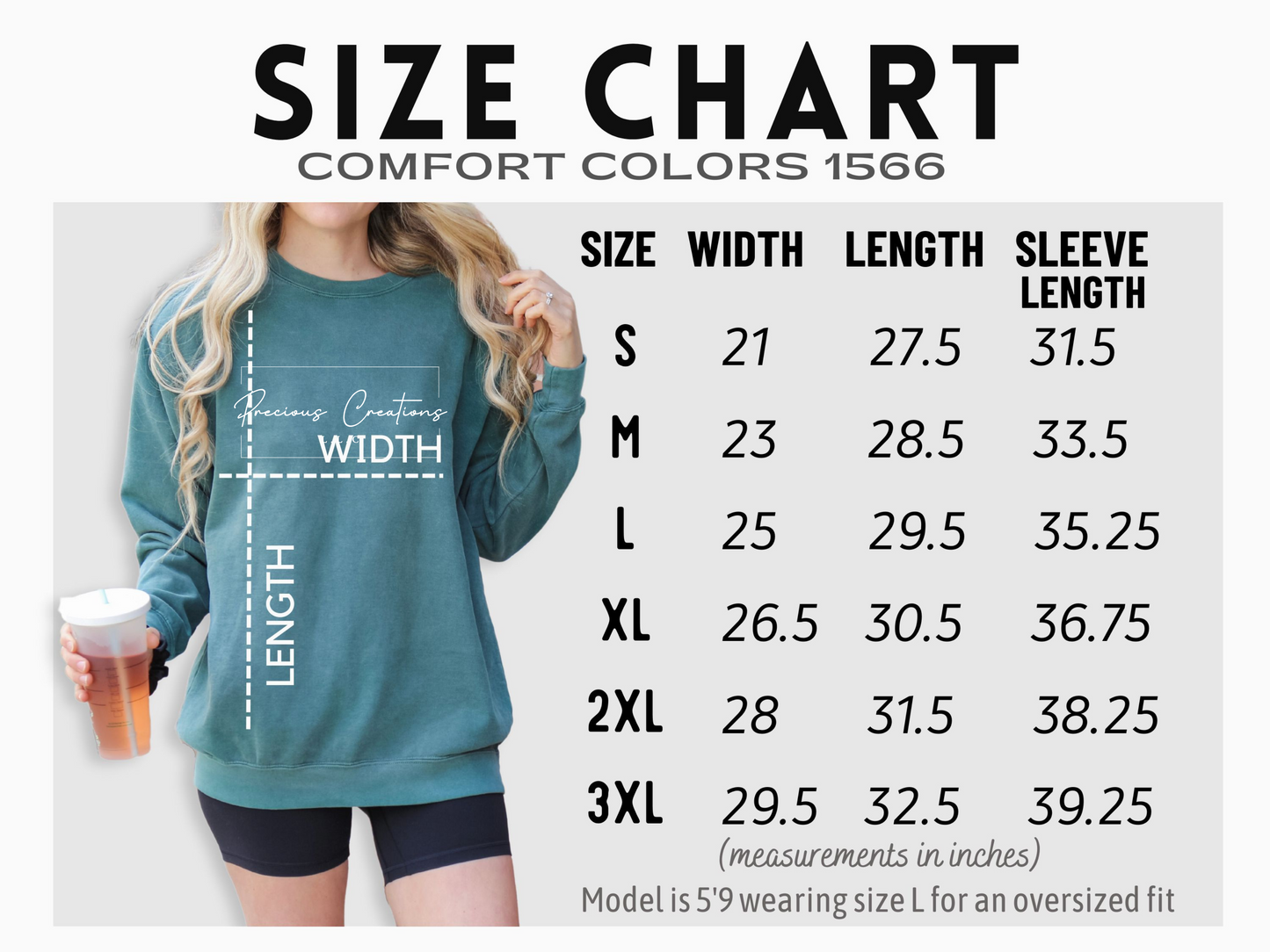 The Joy of the Lord is my Strength Comfort Colors Crewneck