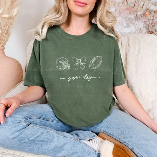 Gordy Fundraiser - Comfort Colors Game Day Garment-Dyed T-Shirt, Casual Sports Tee, Perfect for Tailgating, Football Fan Apparel, Unique Gift for Sports Lovers