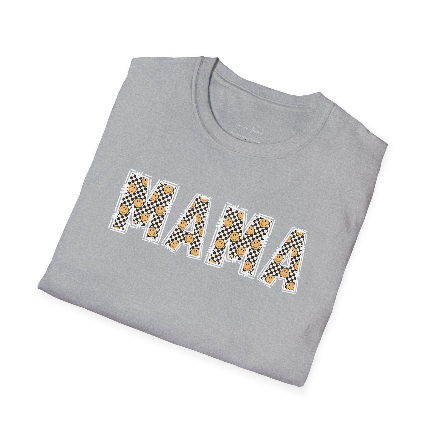 Mama Graphic Tee, Unisex Softstyle T-Shirt, Perfect Gift for Moms, Mother's Day Casual Wear, Everyday Style, Cute Mom Top