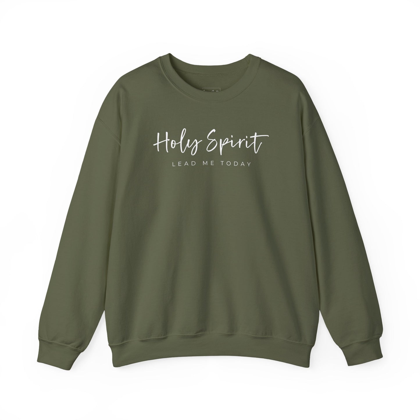 Gildan Comfortable Unisex Crewneck Sweatshirt - "Holy Spirit Lead Me Today" - Faithful Gift, Cozy Wear, Inspirational Apparel, Spiritual [...]