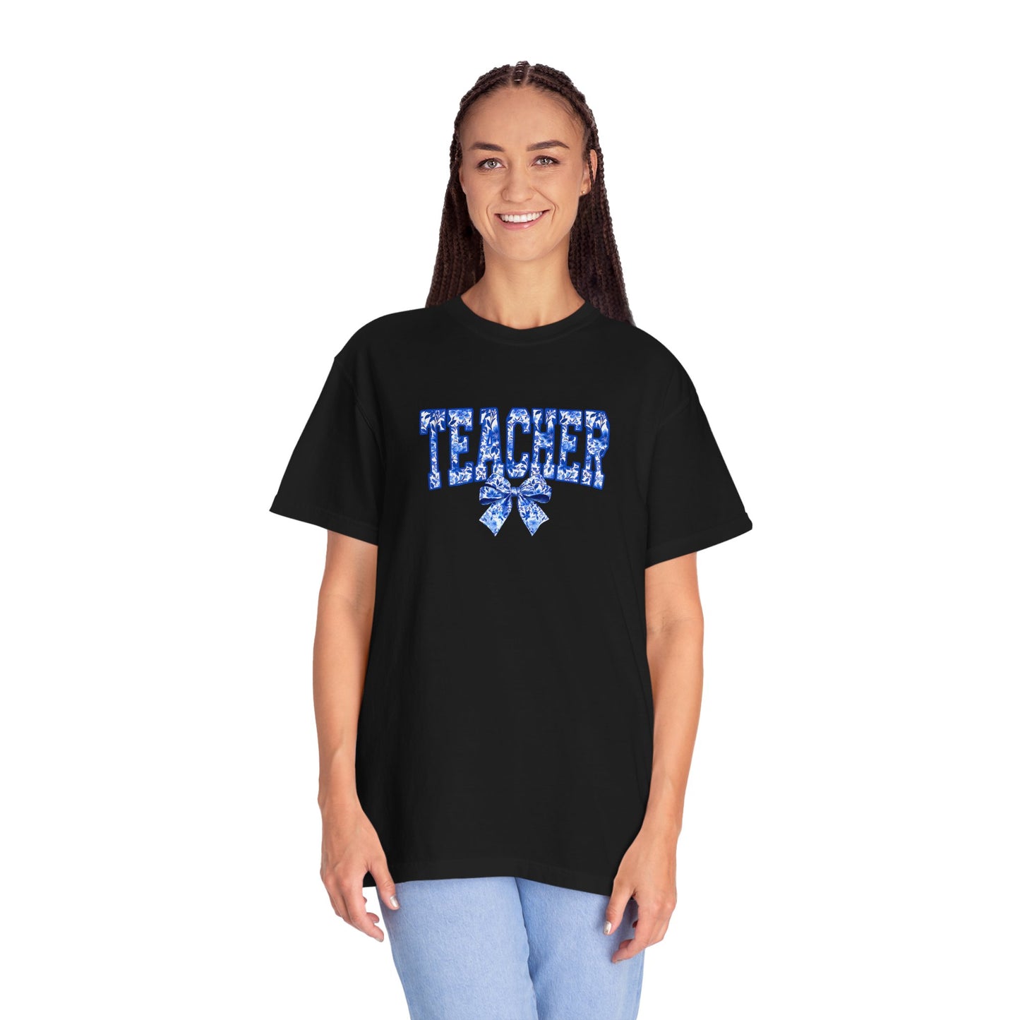 Comfort Colors Teacher Garment-Dyed T-Shirt, Gift for Educators, Back-to-School Attire, Teacher Appreciation, Fun Classroom Wear, Cozy Casual Tee
